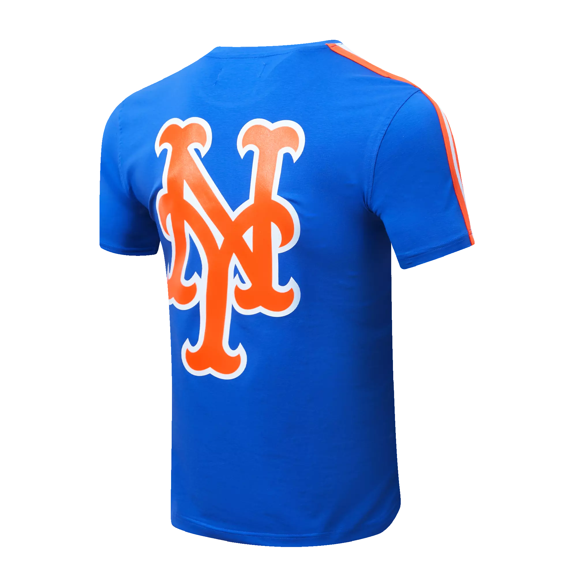Pro Standard Men's New York Mets Logo Pro Taping Top - Royal/Orange - ROYAL/ORANGE