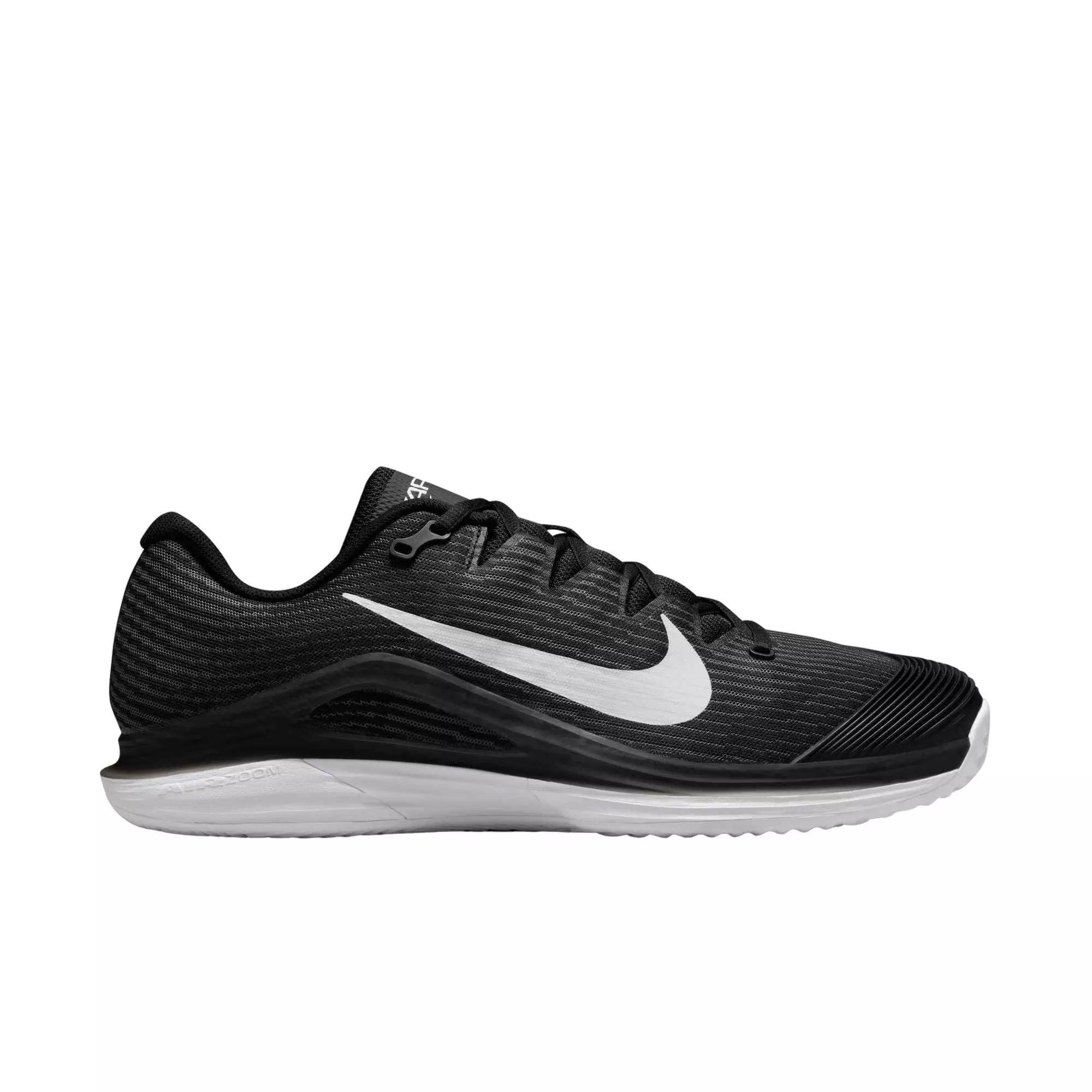 Nike Vapor 12 "Black/White/Dark Smoke Grey" Men's CC Tennis Shoe - BLACK/WHITE/DK GREY