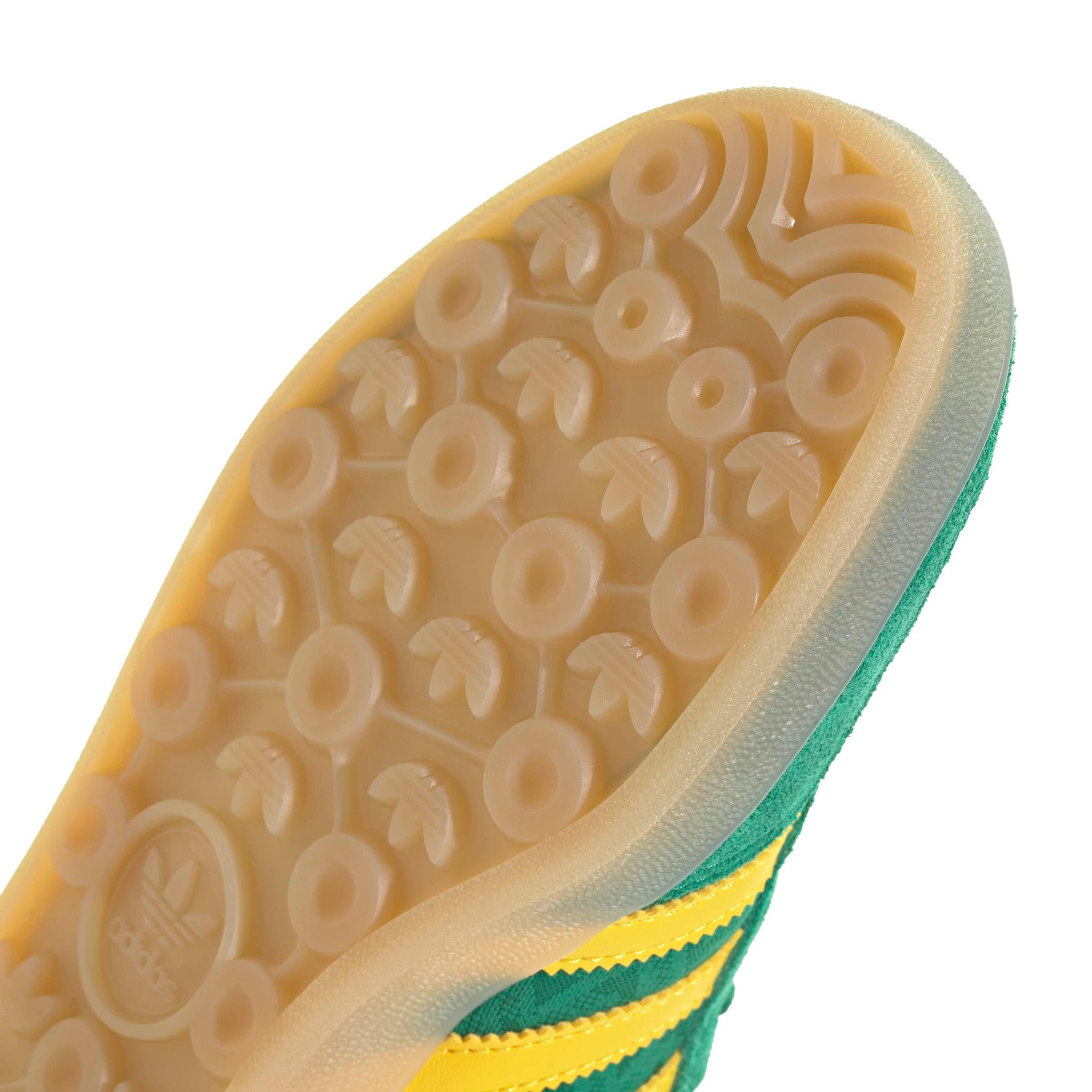 adidas Originals Gazelle Indoor "Bold Green/Eqt Yellow/Gum 3" Women's Shoe - GREEN/YELLOW/GUM Thumbnail View 8