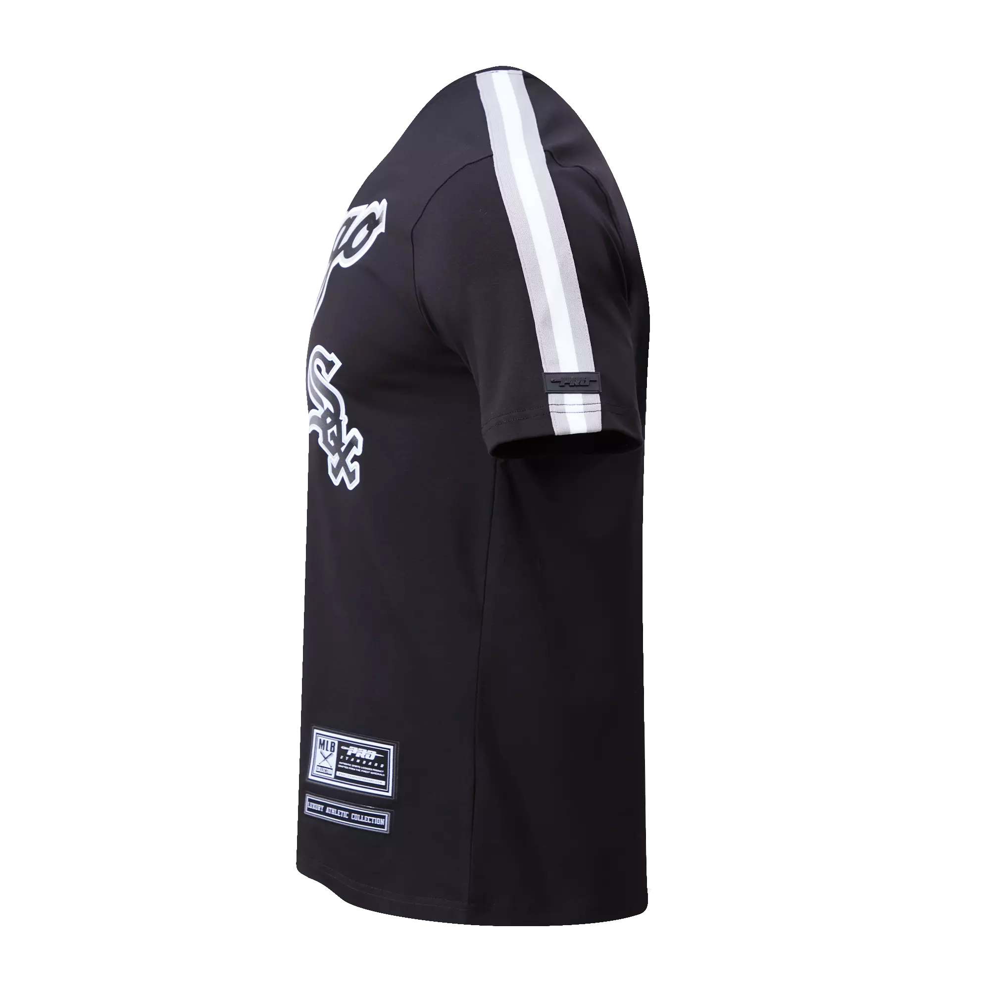 Pro Standard Men's Chicago White Sox Logo Pro Taping Top - Black/Grey - BLACK/GREY