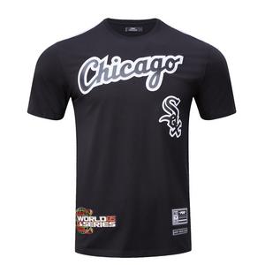 Pro Standard Men's Chicago White Sox Logo Pro Taping Top - Black/Grey - BLACK/GREY