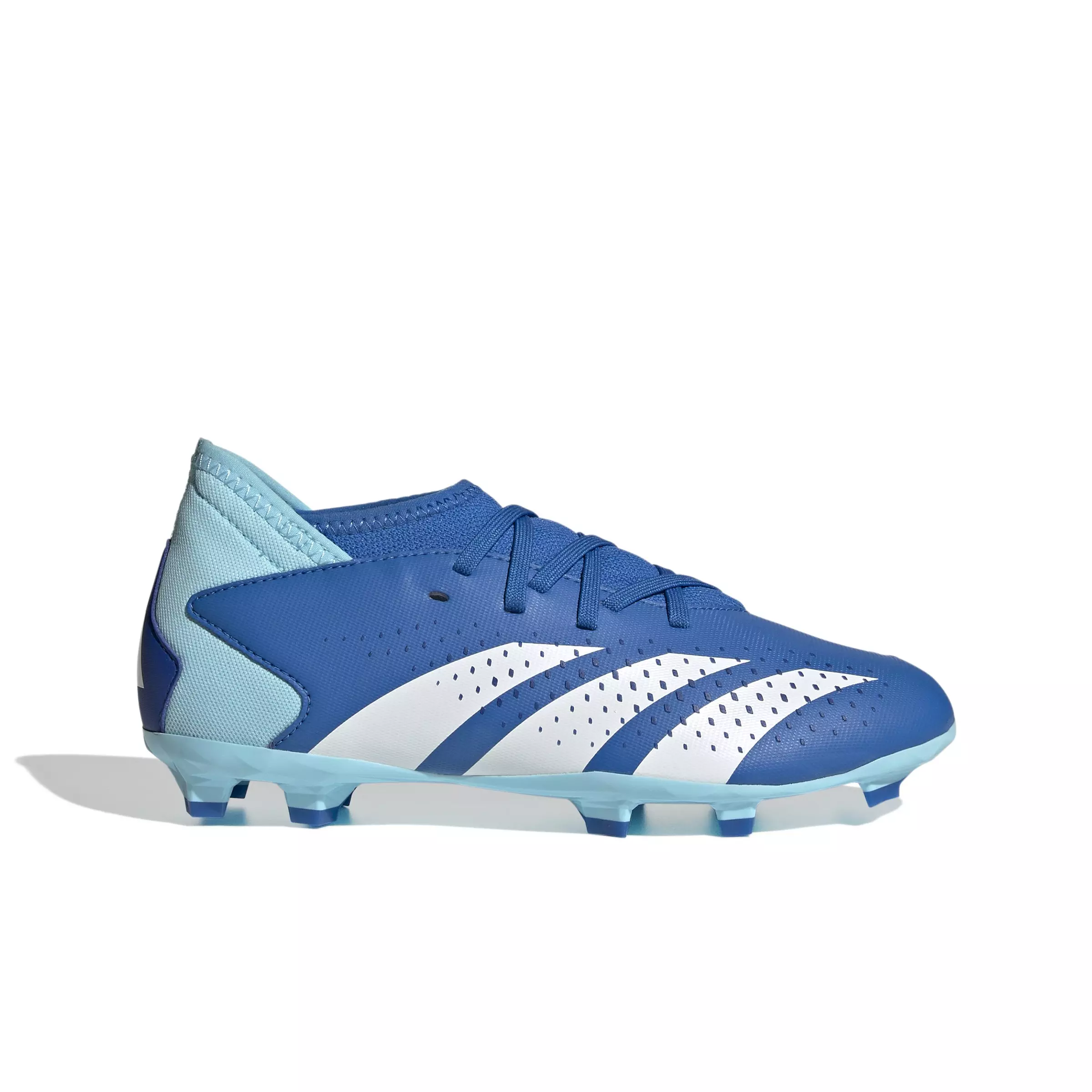 adidas Predator Accuracy.3 Firm Ground "Bright Royal/Ftwr White/Bliss Blue" Grade School Kids' Soccer Cleat - ROYAL/WHITE/BLUE
