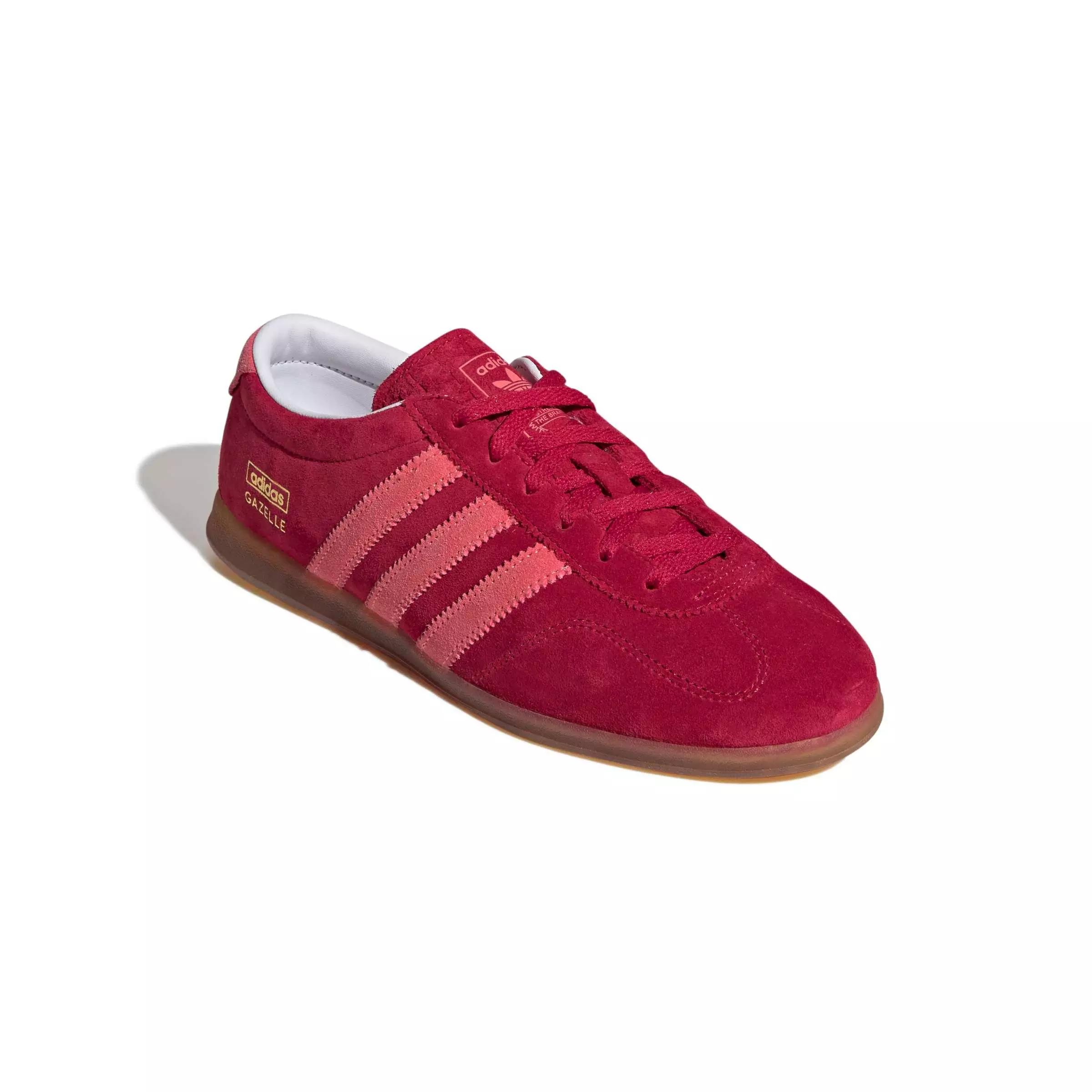 adidas Originals Gazelle Lo Pro "Team Victory Red/Gum 3/Gum 3" Women's Shoe - RED/GUM/GUM