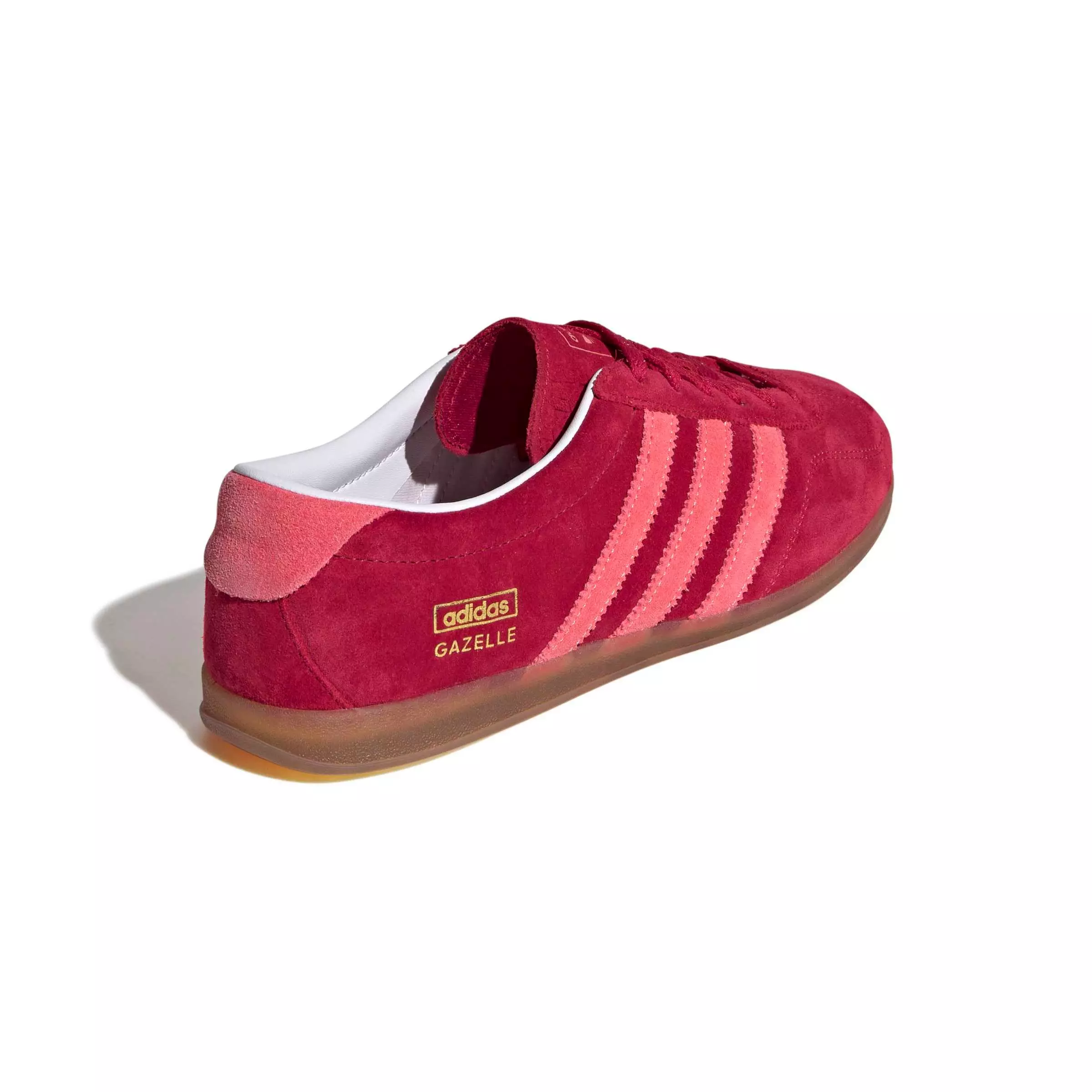 adidas Originals Gazelle Lo Pro "Team Victory Red/Gum 3/Gum 3" Women's Shoe - RED/GUM/GUM