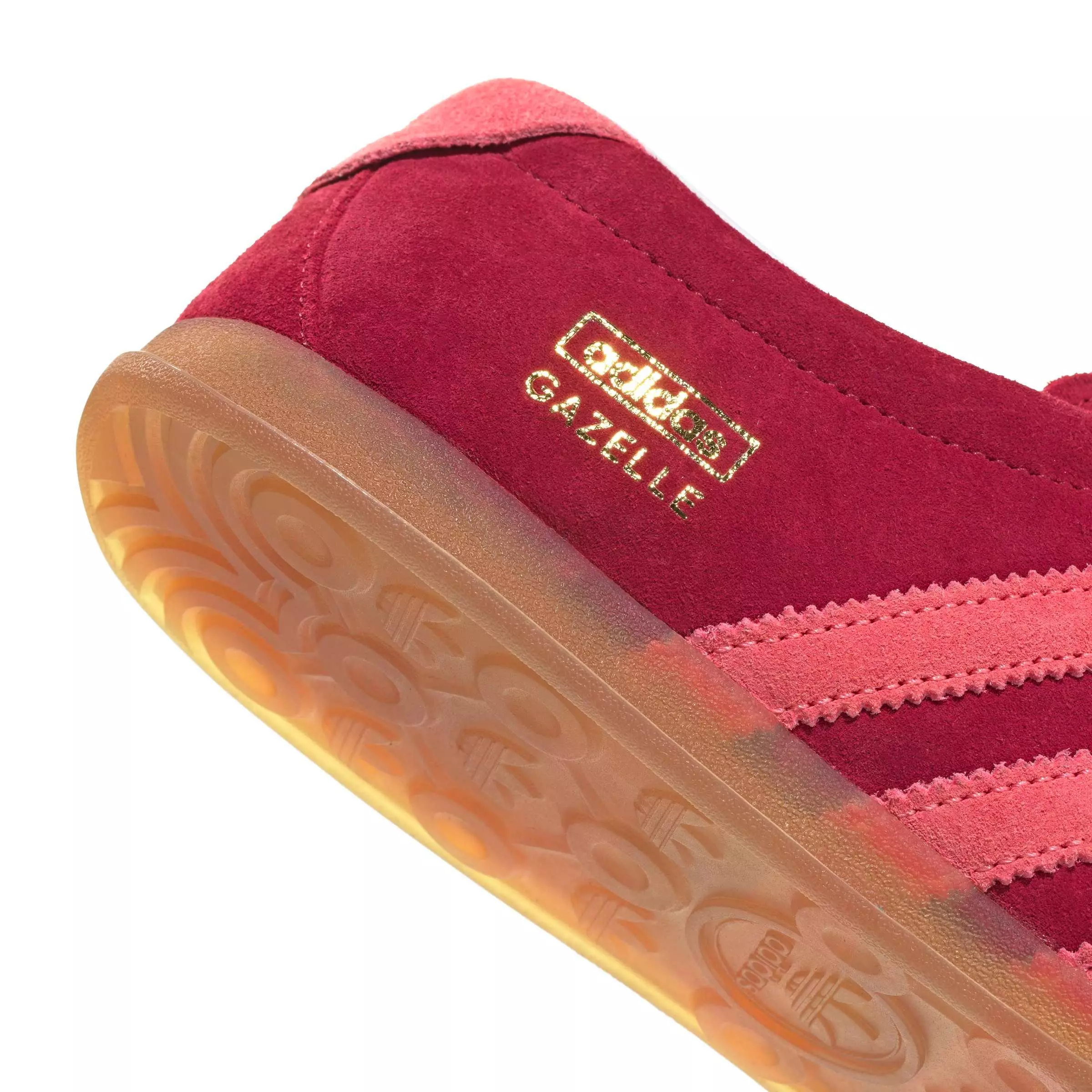 adidas Originals Gazelle Lo Pro "Team Victory Red/Gum 3/Gum 3" Women's Shoe - RED/GUM/GUM