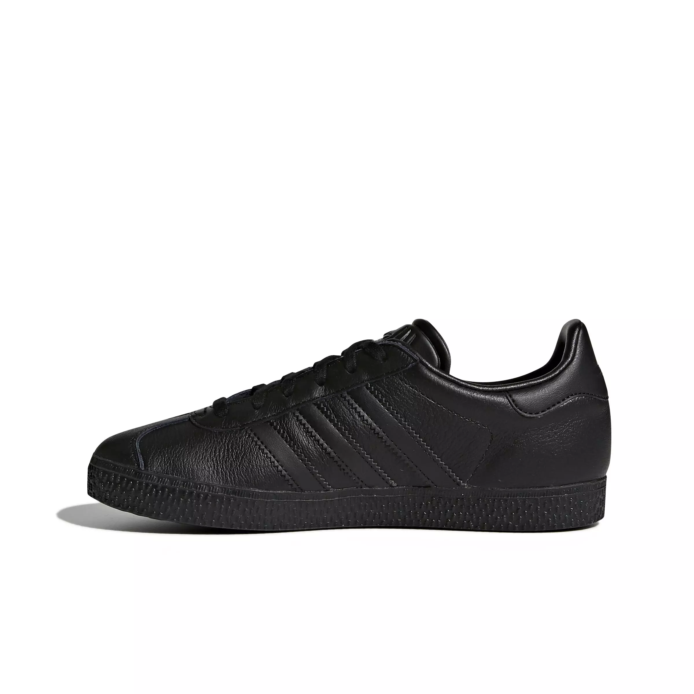 adidas Originals Gazelle "Core Black/Core Black/Core Black" Grade School Boys' Shoe - BLACK/BLACK/BLACK