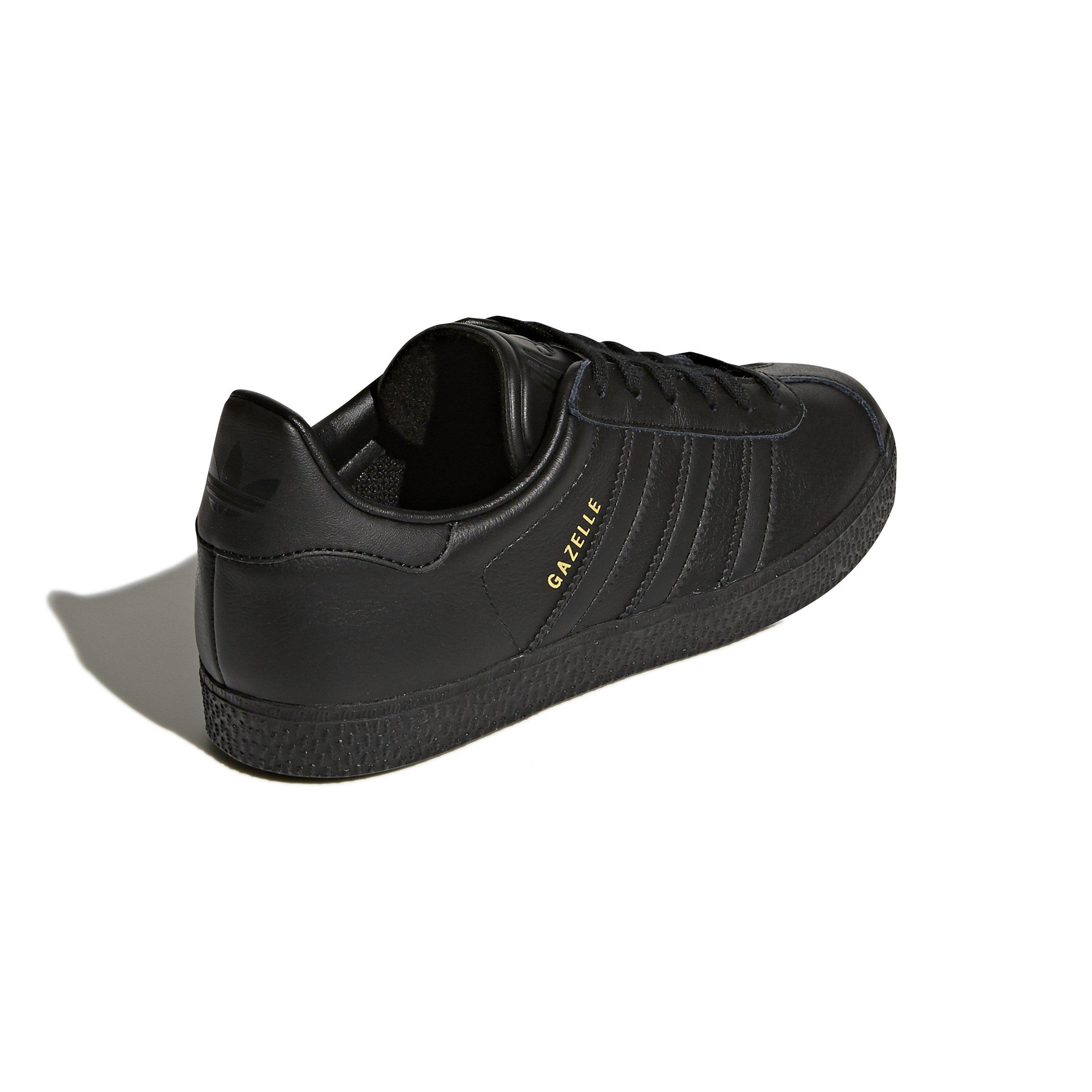 adidas Originals Gazelle Grade School Boys' "Core Black/Core Black/Core Black" Shoe