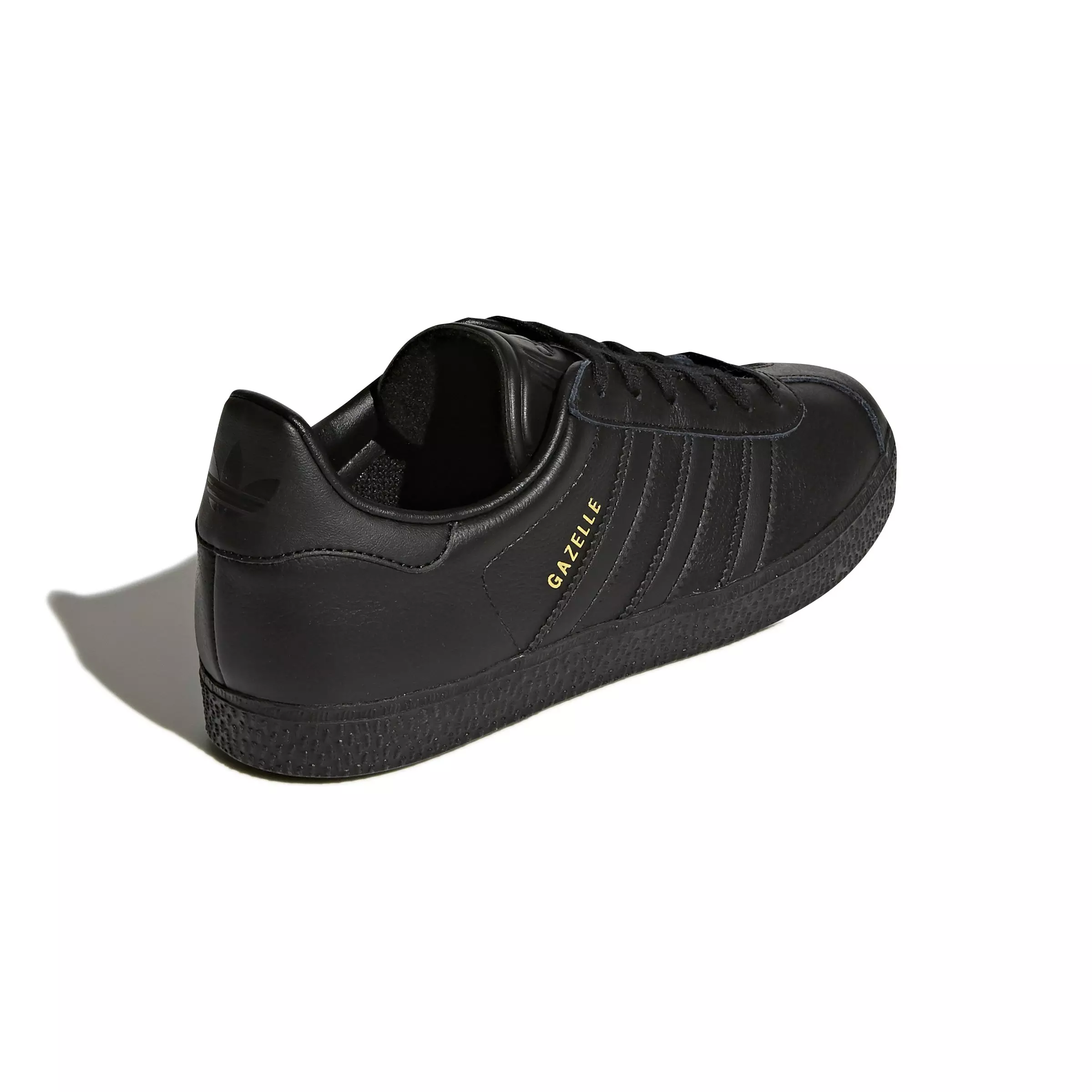 adidas Originals Gazelle "Core Black/Core Black/Core Black" Grade School Boys' Shoe - BLACK/BLACK/BLACK