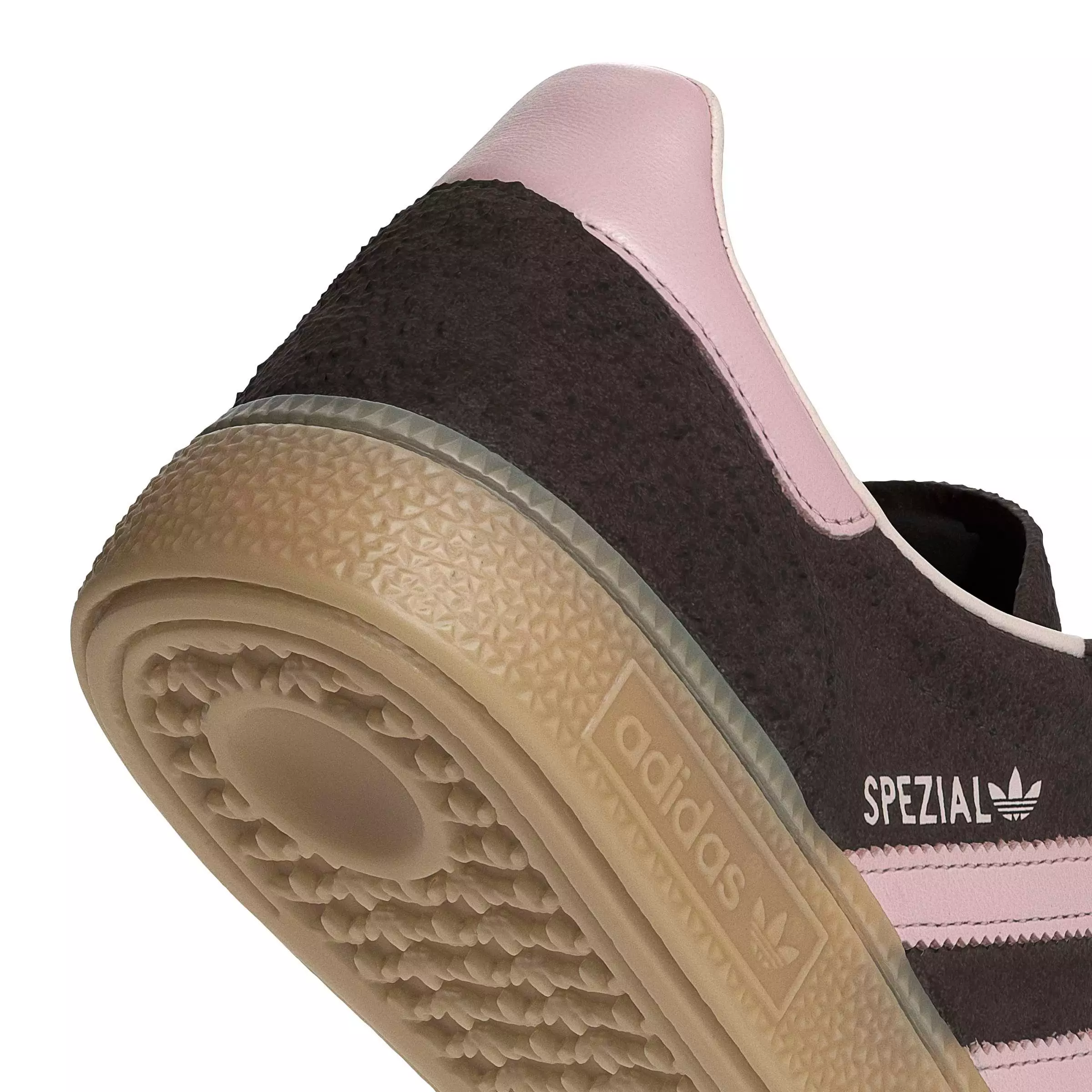 adidas Originals Handball Spezial "Aurora Coffee/Sandy Pink/Gum 3" Women's Shoe - COFFEE/PINK/GUM