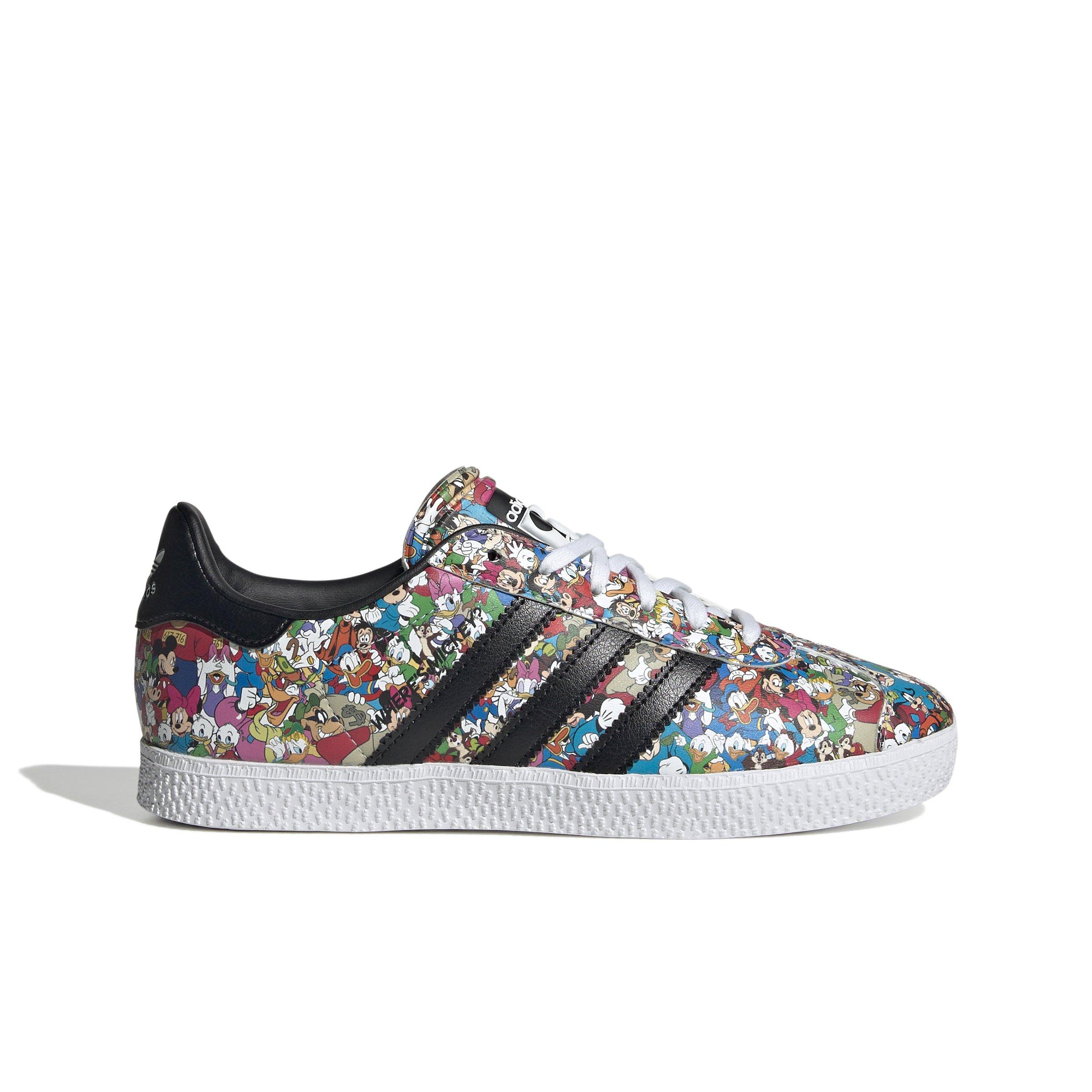 adidas Originals X Disney Mickey Gazelle Grade School Girls'  "Core Black/Core Black/Ftwr White" Shoe