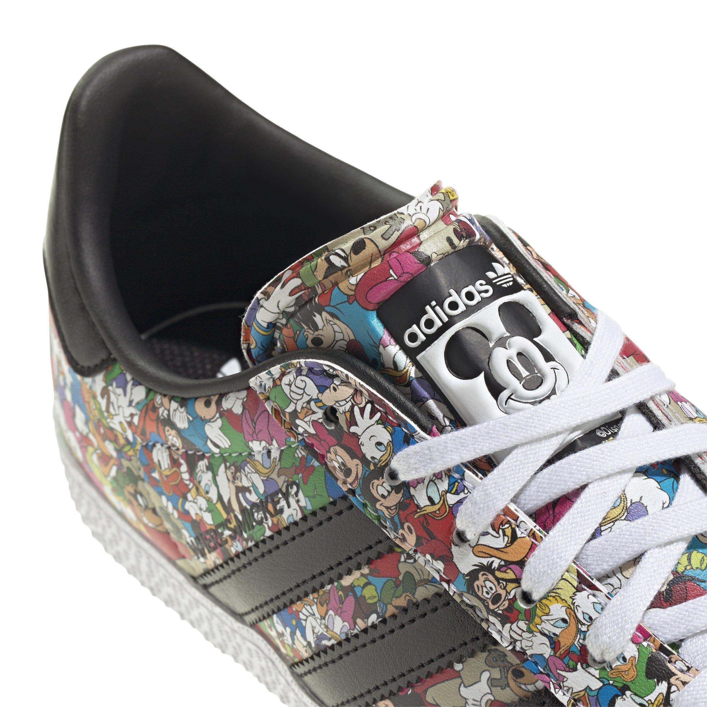 adidas Originals X Disney Mickey Gazelle Grade School Girls'  "Core Black/Core Black/Ftwr White" Shoe