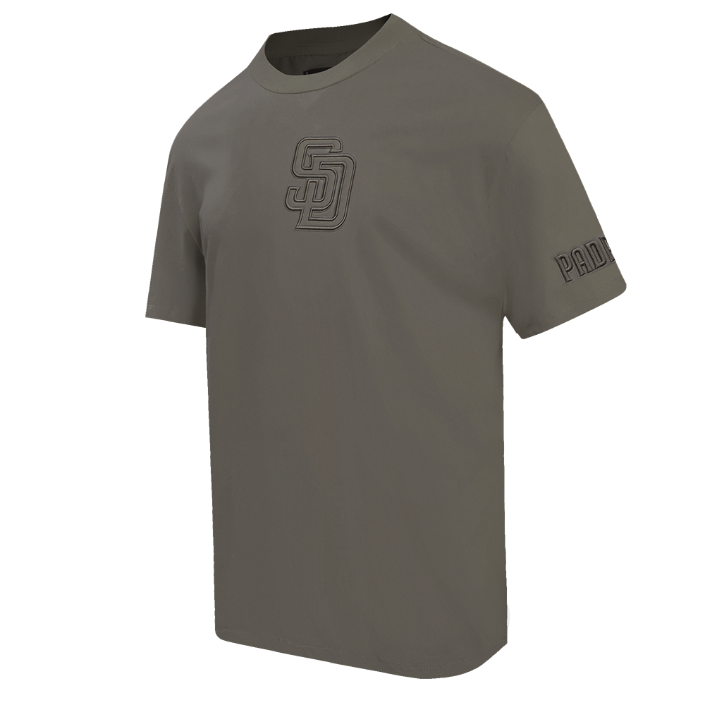 Pro Standard Men's MLB San Diego Padres Neutral Drop Shoulder Top - Dk Taupe - DK TAUPE