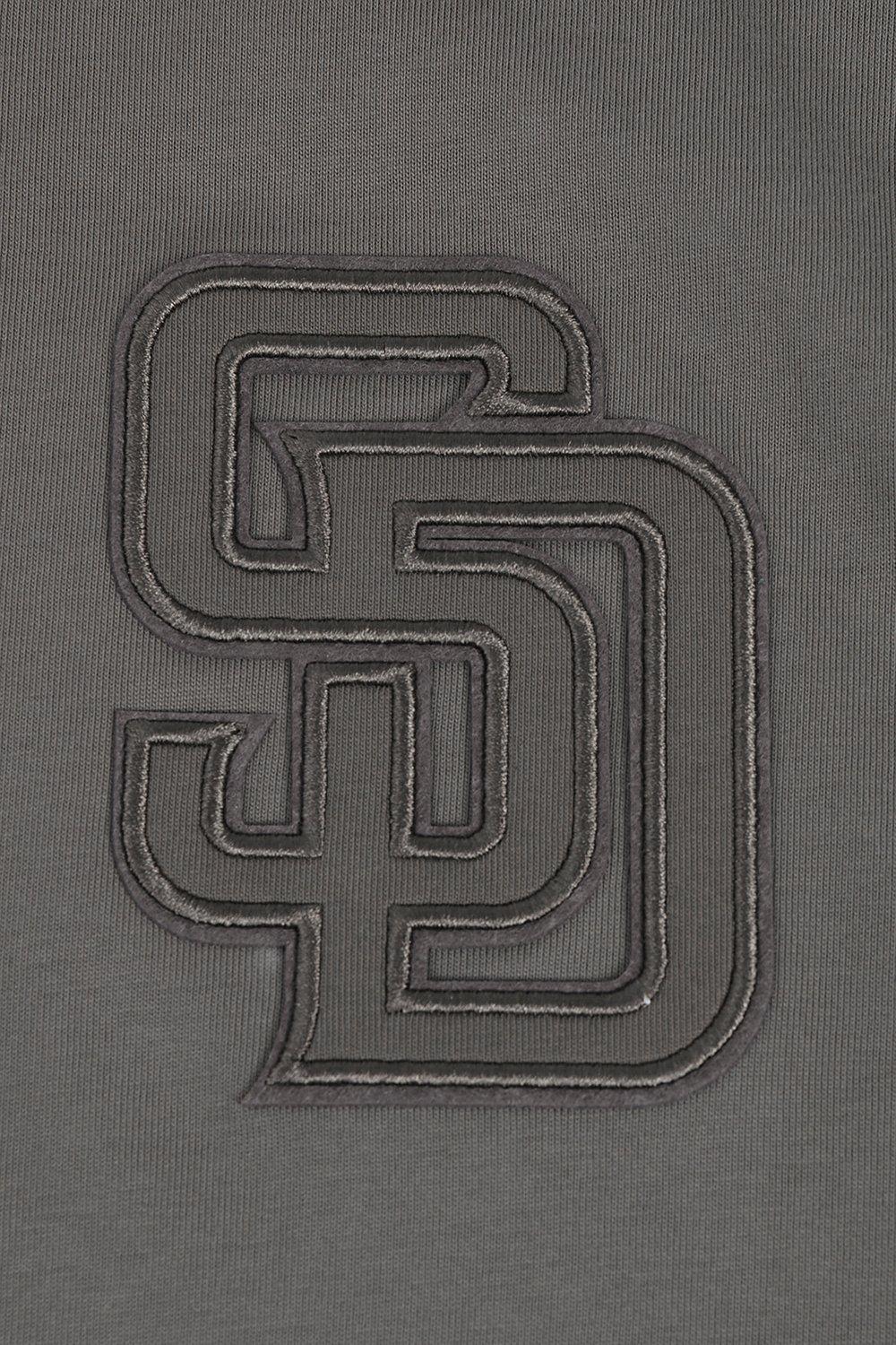 Pro Standard Men's MLB San Diego Padres Neutral Drop Shoulder Top - Dk Taupe - DK TAUPE