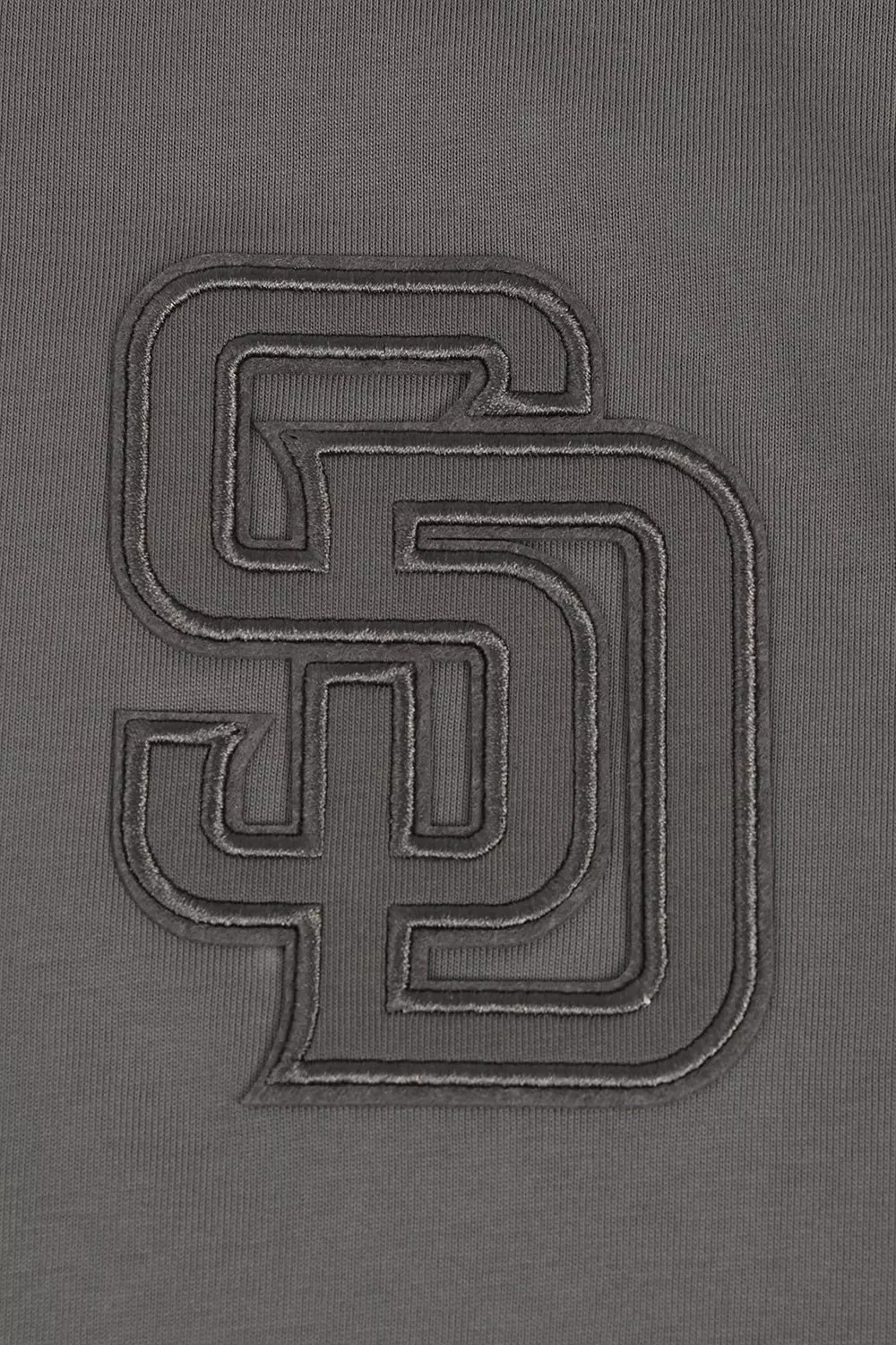 Pro Standard Men's MLB San Diego Padres Neutral Drop Shoulder Top - Dk Taupe - DK TAUPE