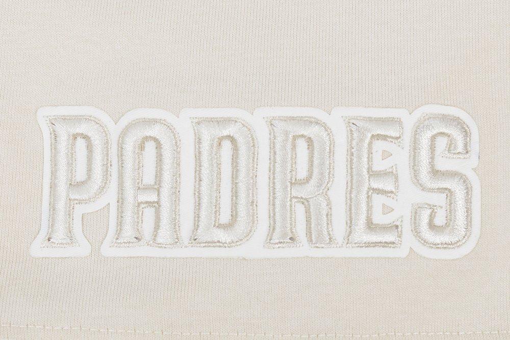 Pro Standard Men's MLB San Diego Padres Neutral Drop Shoulder Top - Eggshell - EGGSHELL