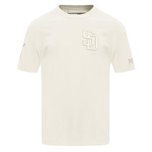 Pro Standard Men's MLB San Diego Padres Neutral Drop Shoulder Top - Eggshell - EGGSHELL