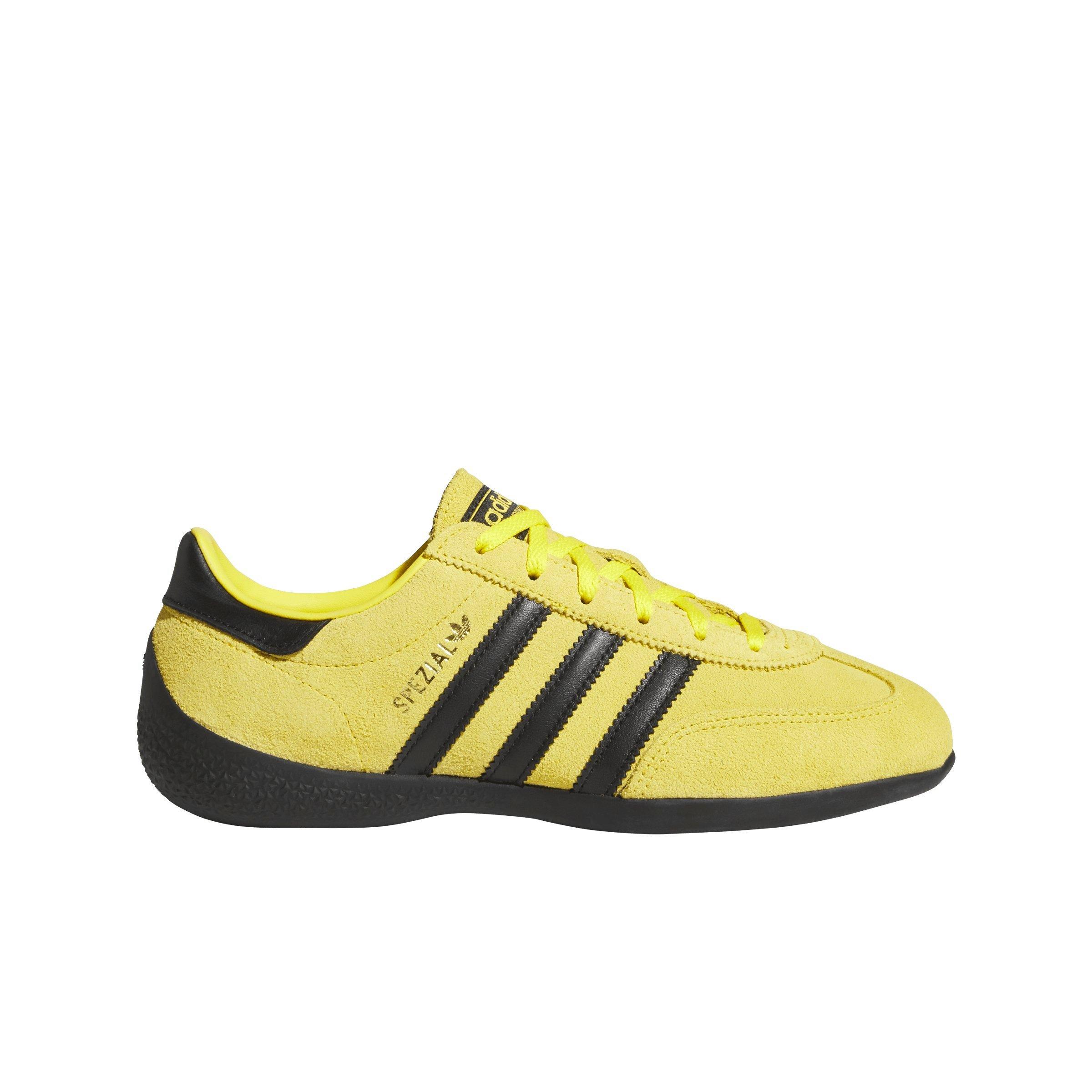 adidas Originals Handball Spezial Lo Pro "Yellow/Core Black/Gold Metallic" Women's Shoe - YELLOW/BLACK/GOLD Thumbnail View 1