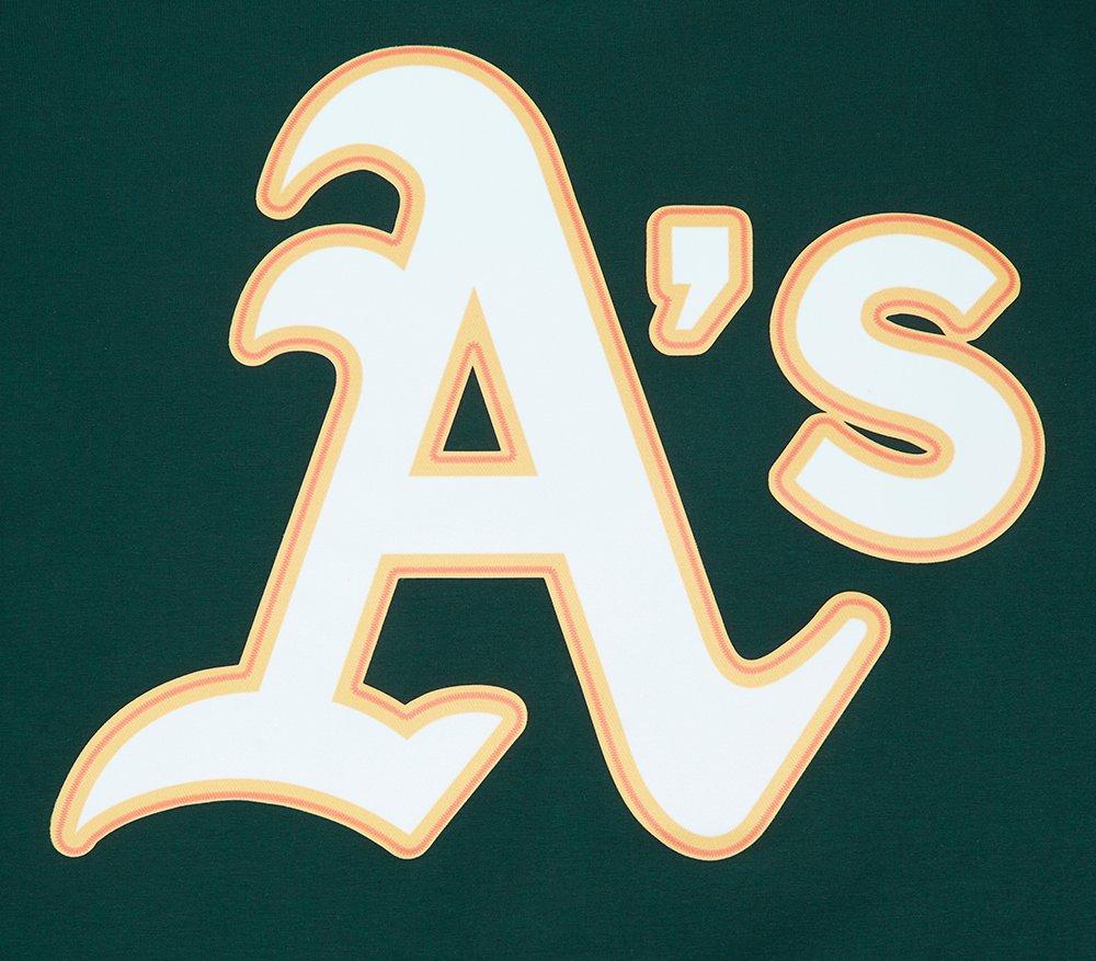 Pro Standard Men's Oakland Athletics Logo Pro Taping Top - Forest Green - FOREST GREEN