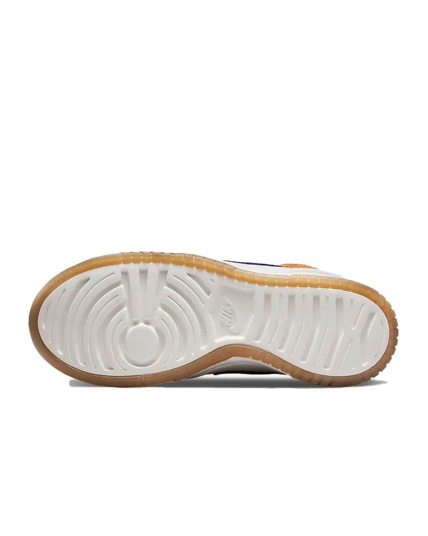 Nike Dunk High Up Premium "Sail/Harvest Moon/Hot Curry/Canyon Purple" Women's Shoe - SAIL/MOON/CURRY/PURPLE Thumbnail View 6