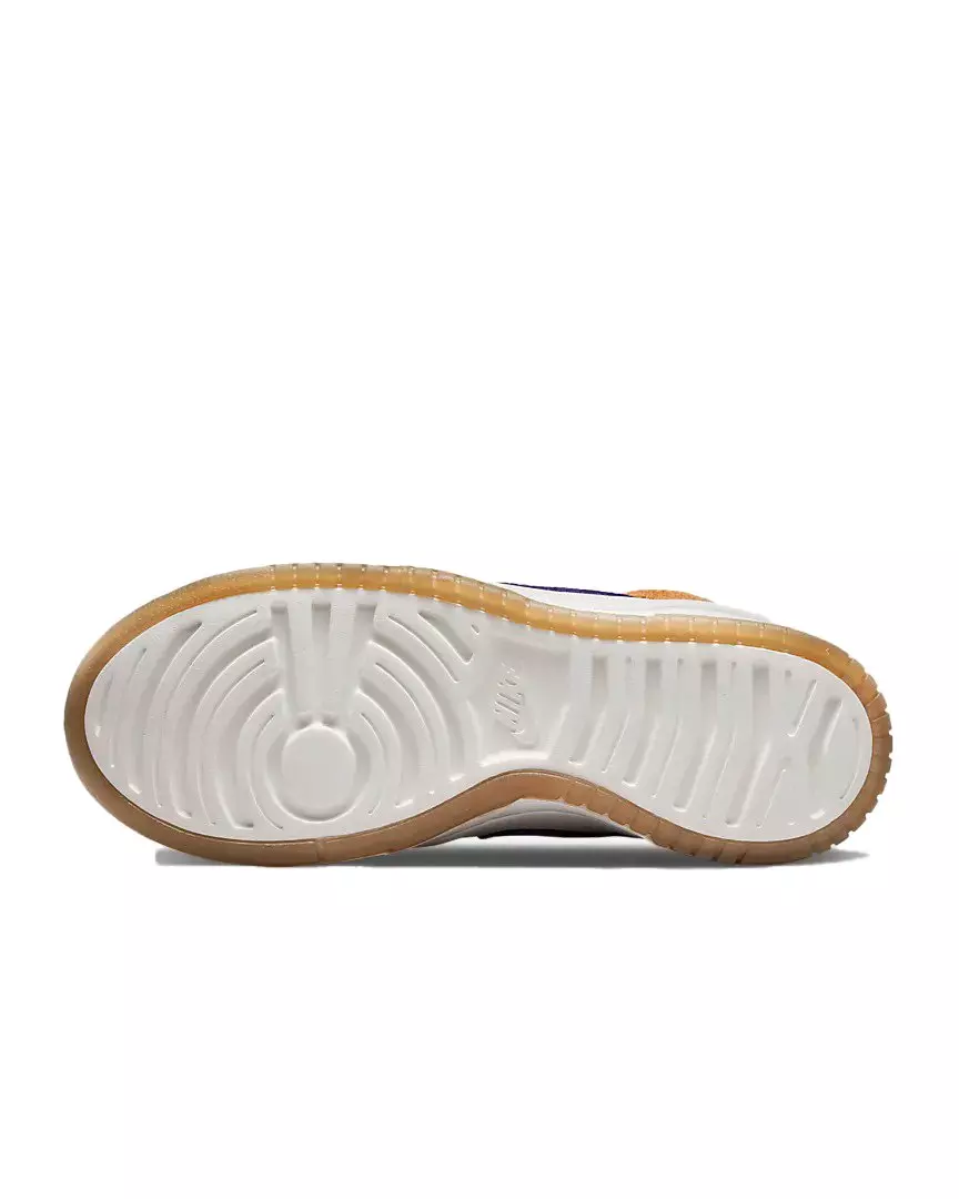 Nike Dunk High Up Premium "Sail/Harvest Moon/Hot Curry/Canyon Purple" Women's Shoe - SAIL/MOON/CURRY/PURPLE