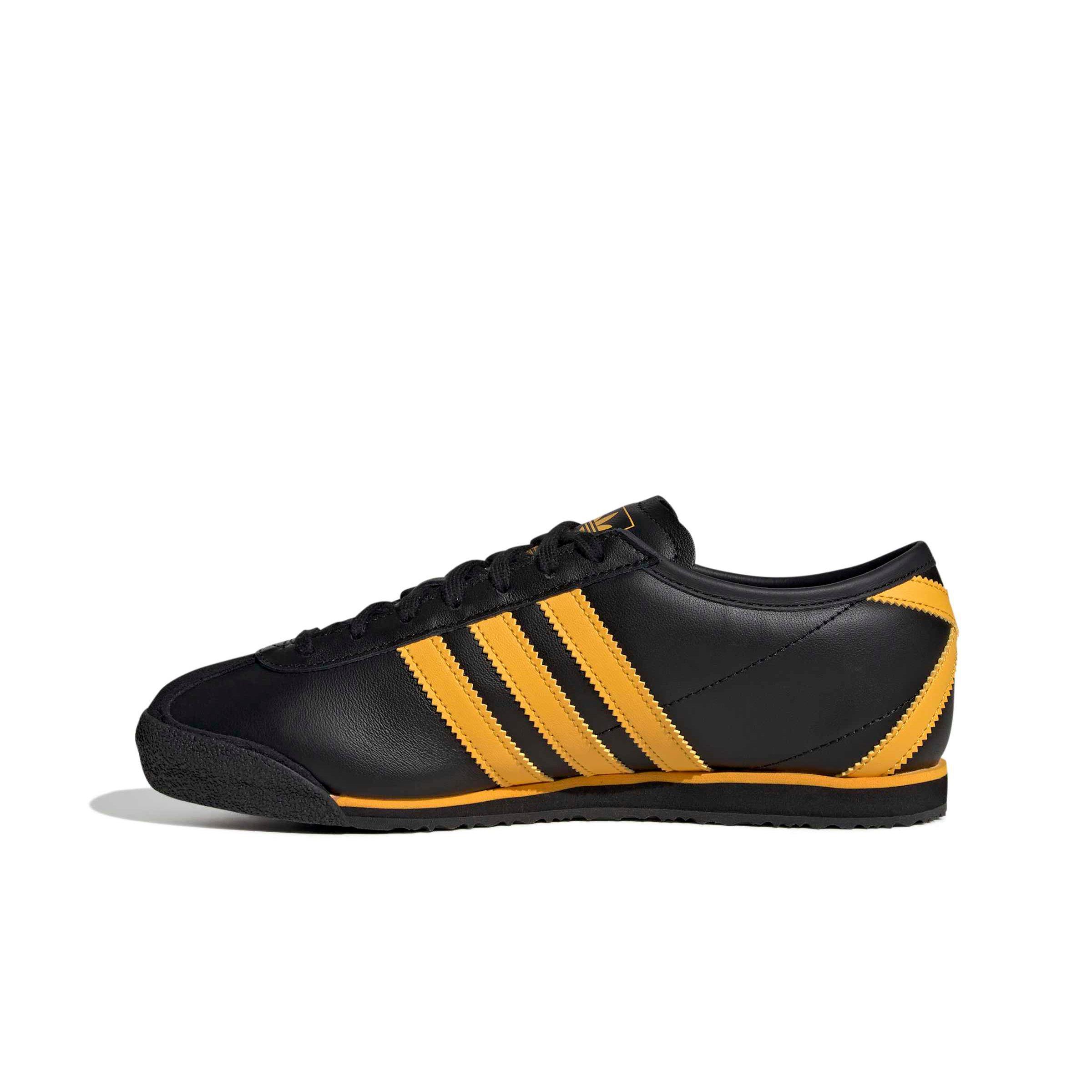 adidas Originals Italia 70s "Core Black/Crew Yellow/Gold Metallic" Women's Shoe - BLACK/YELLOW/GOLD Thumbnail View 2