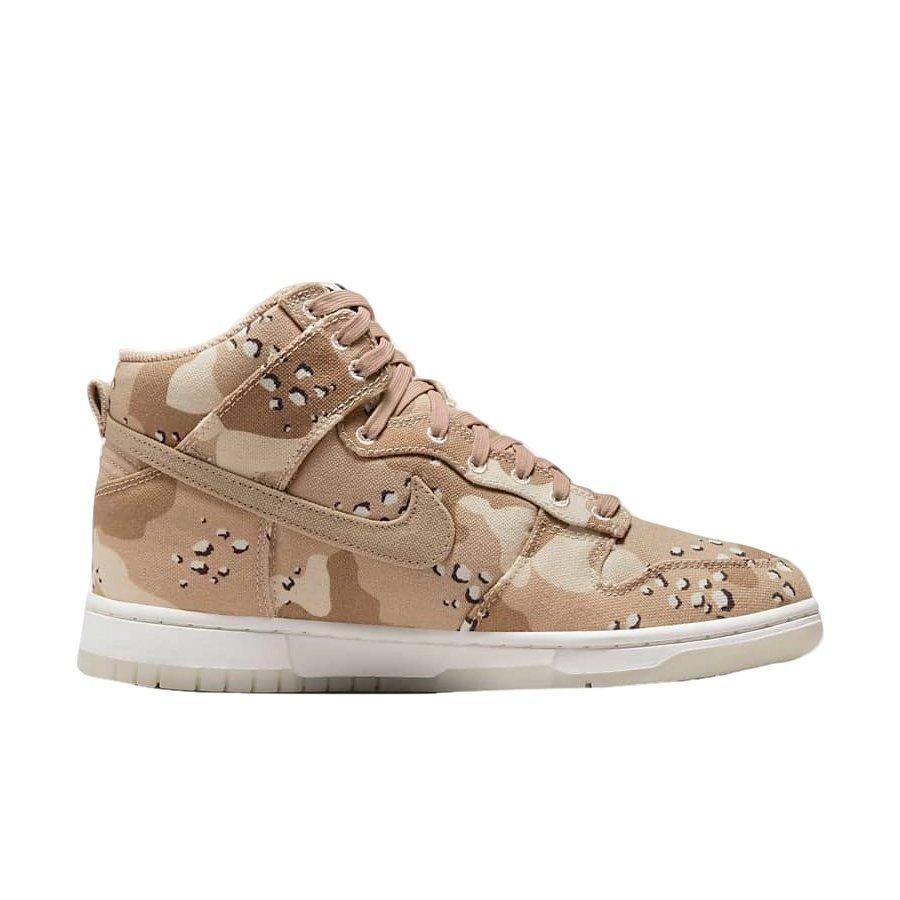 Nike Dunk High "Hemp/Sail/Velvet Brown/Light Soft Pink" Women's Shoe - HEMP/SAIL/BROWN/LT PINK Thumbnail View 1