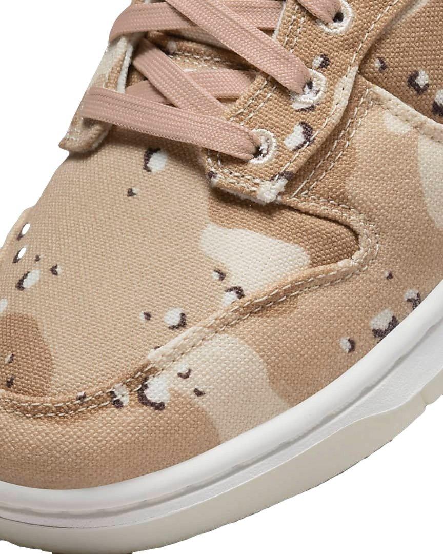 Nike Dunk High "Hemp/Sail/Velvet Brown/Light Soft Pink" Women's Shoe - HEMP/SAIL/BROWN/LT PINK Thumbnail View 7