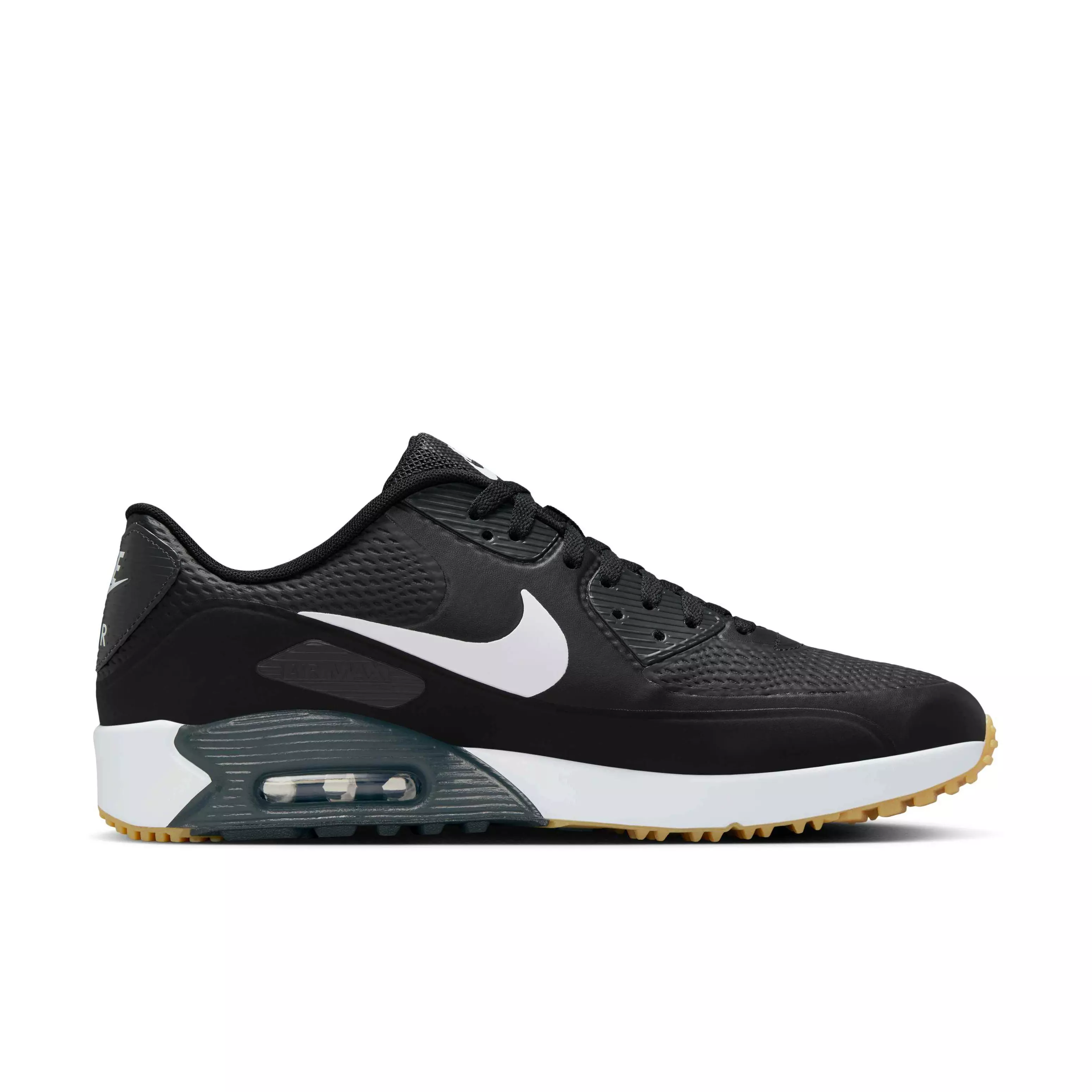 Nike Air Max 90 G "Black/White" Men's Golf Shoe - BLACK/WHITE