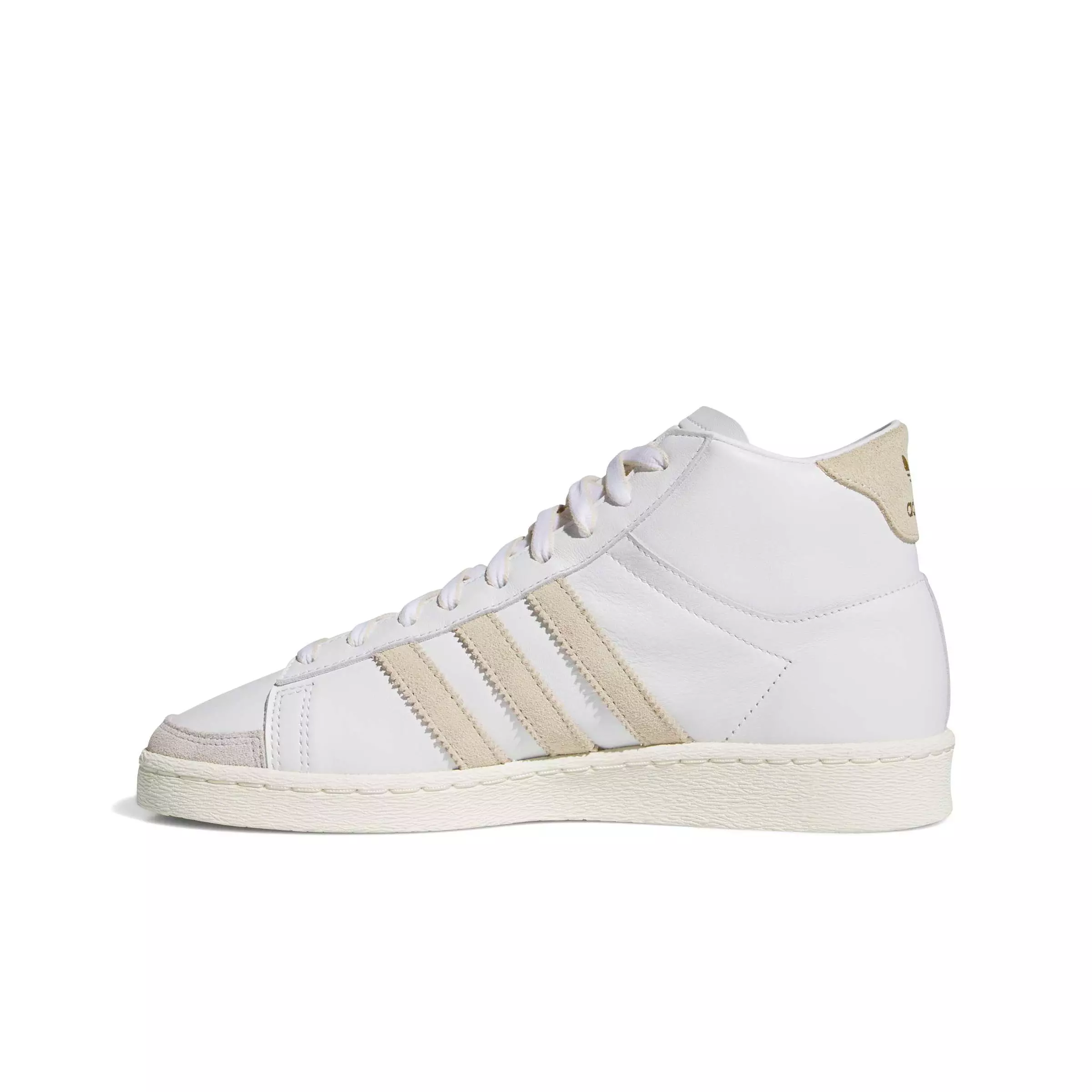 adidas Jabbar Hi "Ftwr White/Crystal Linen/Off White" Women's Shoe - WHITE/LINEN/OFF WHITE