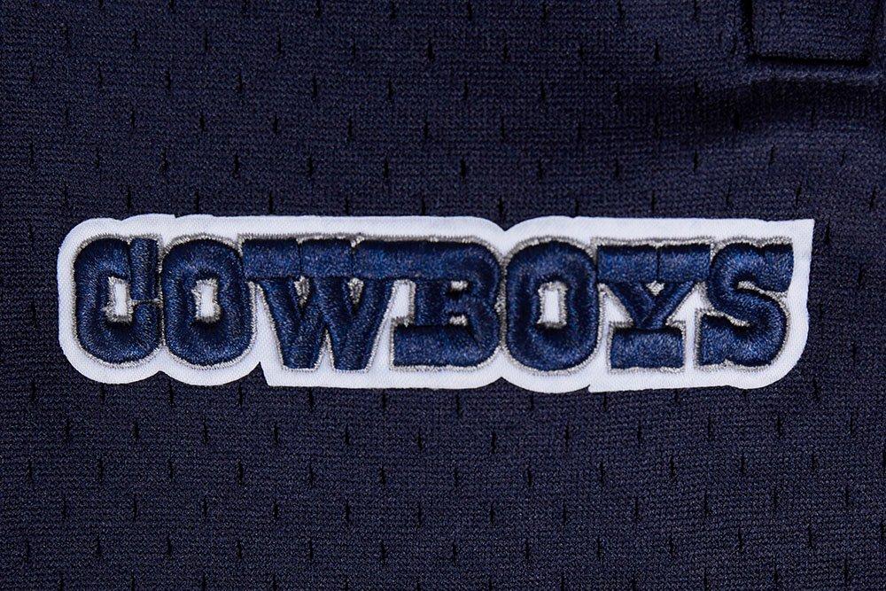 Pro Standard Men's NFL Dallas Cowboys Script Tail Double Knit 2.0 Short - Grey/Navy - GREY/NAVY