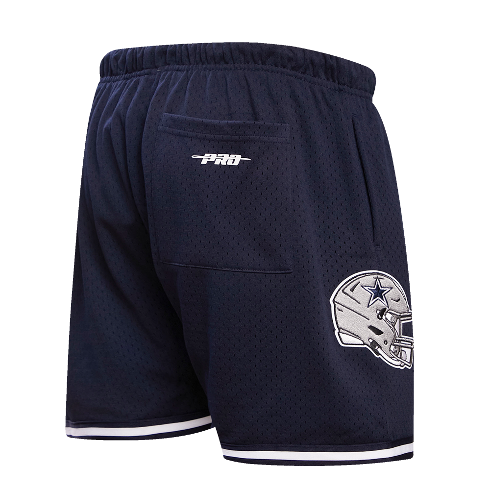 Pro Standard Men's NFL Dallas Cowboys Logo Classic Mesh Short - Navy - NAVY