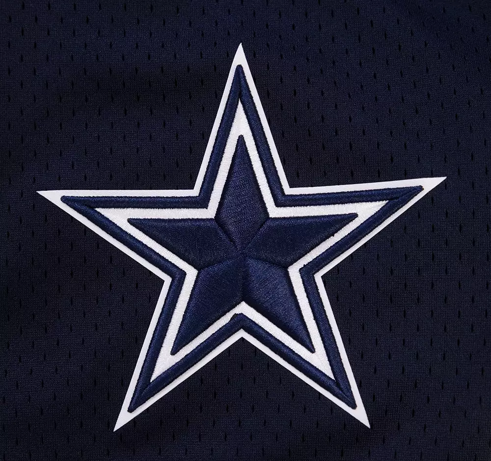 Pro Standard Men's NFL Dallas Cowboys Logo Classic Mesh Short - Navy - NAVY