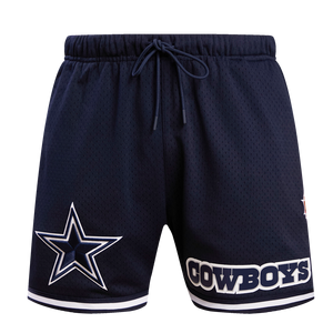 Pro Standard Men's NFL Dallas Cowboys Logo Classic Mesh Short - Navy - NAVY