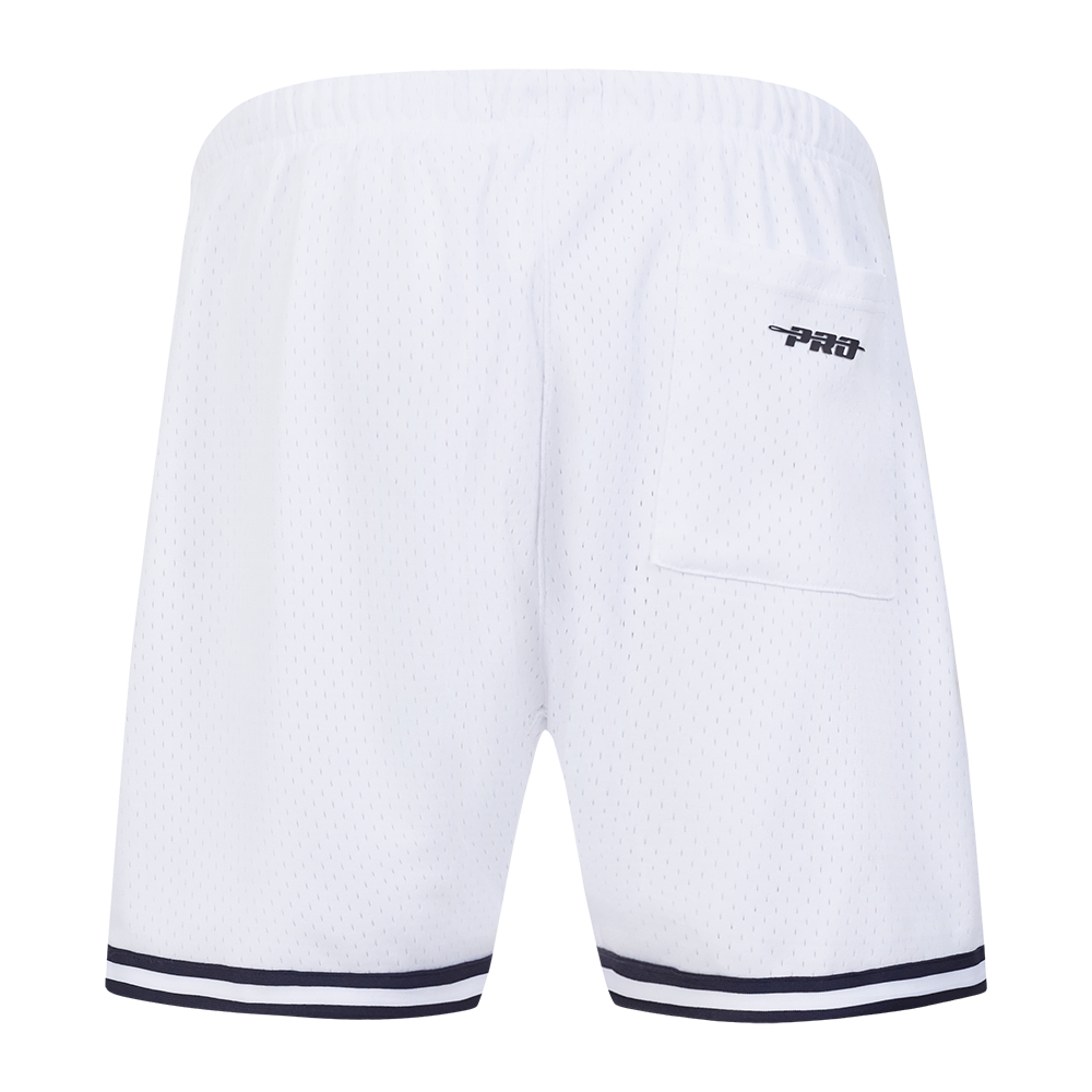 Pro Standard Men's NFL Dallas Cowboys Logo Classic Mesh Short - White/Navy - WHITE/NAVY