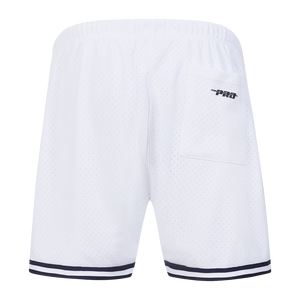 Pro Standard Men's NFL Dallas Cowboys Logo Classic Mesh Short - White/Navy - WHITE/NAVY