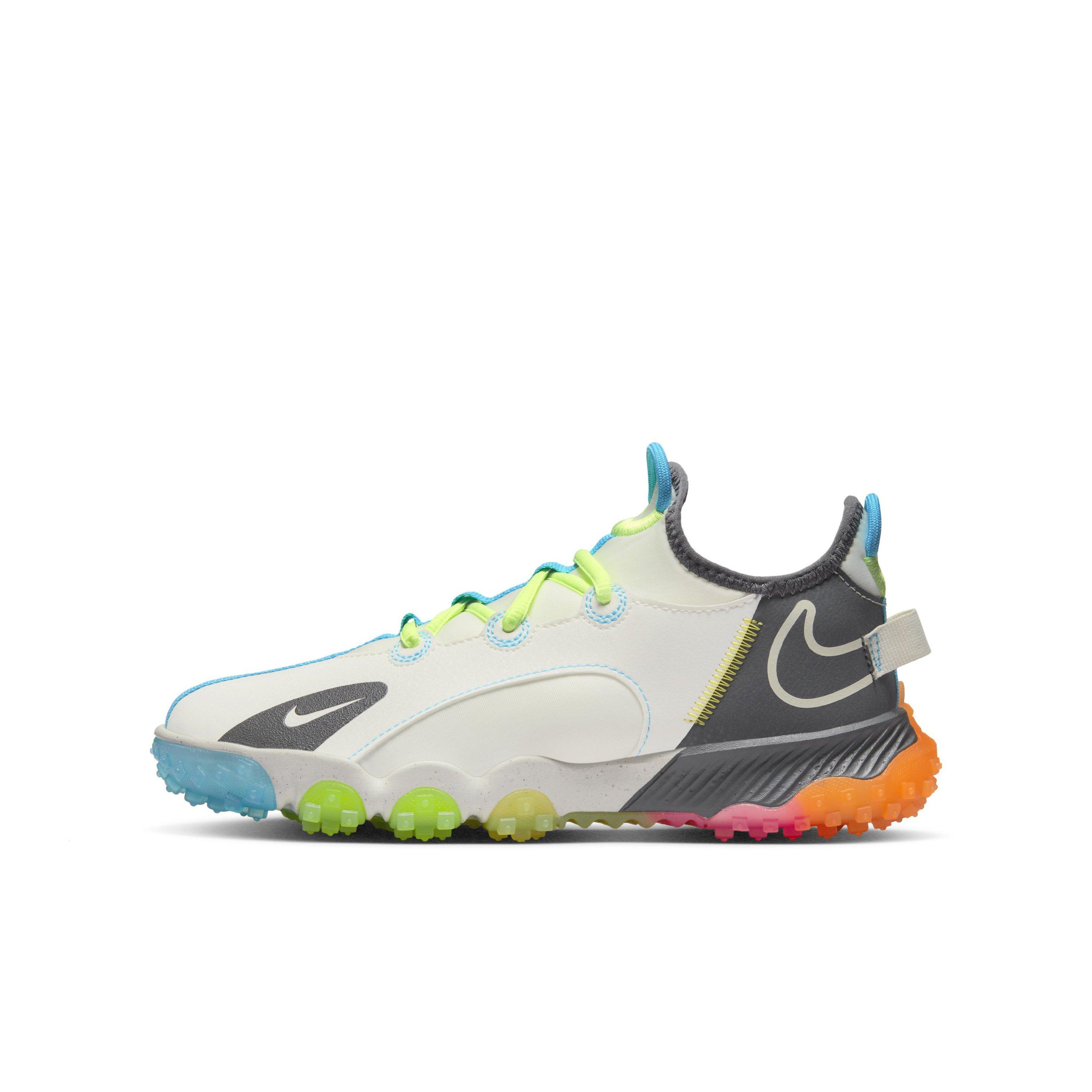 Nike Future Field "Sail/Sonic Yellow/Hyper Pink/Dark Grey" Preschool Boys' Football Cleat