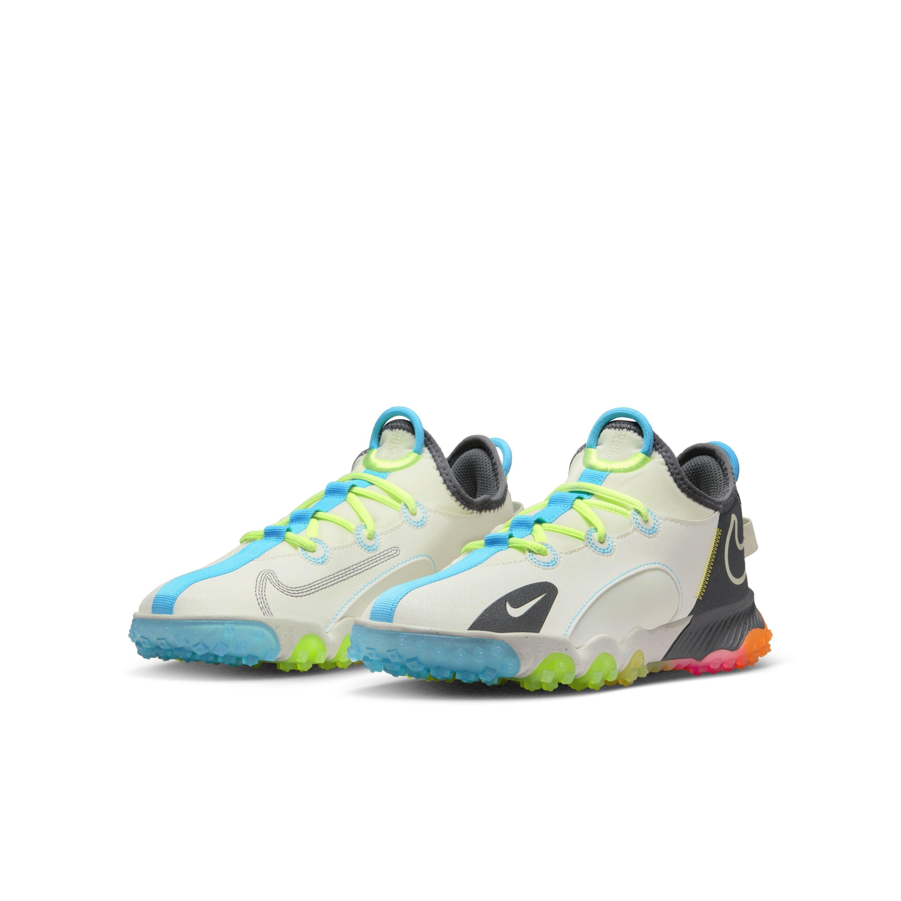 Nike Future Field "Sail/Sonic Yellow/Hyper Pink/Dark Grey" Preschool Boys' Football Cleat