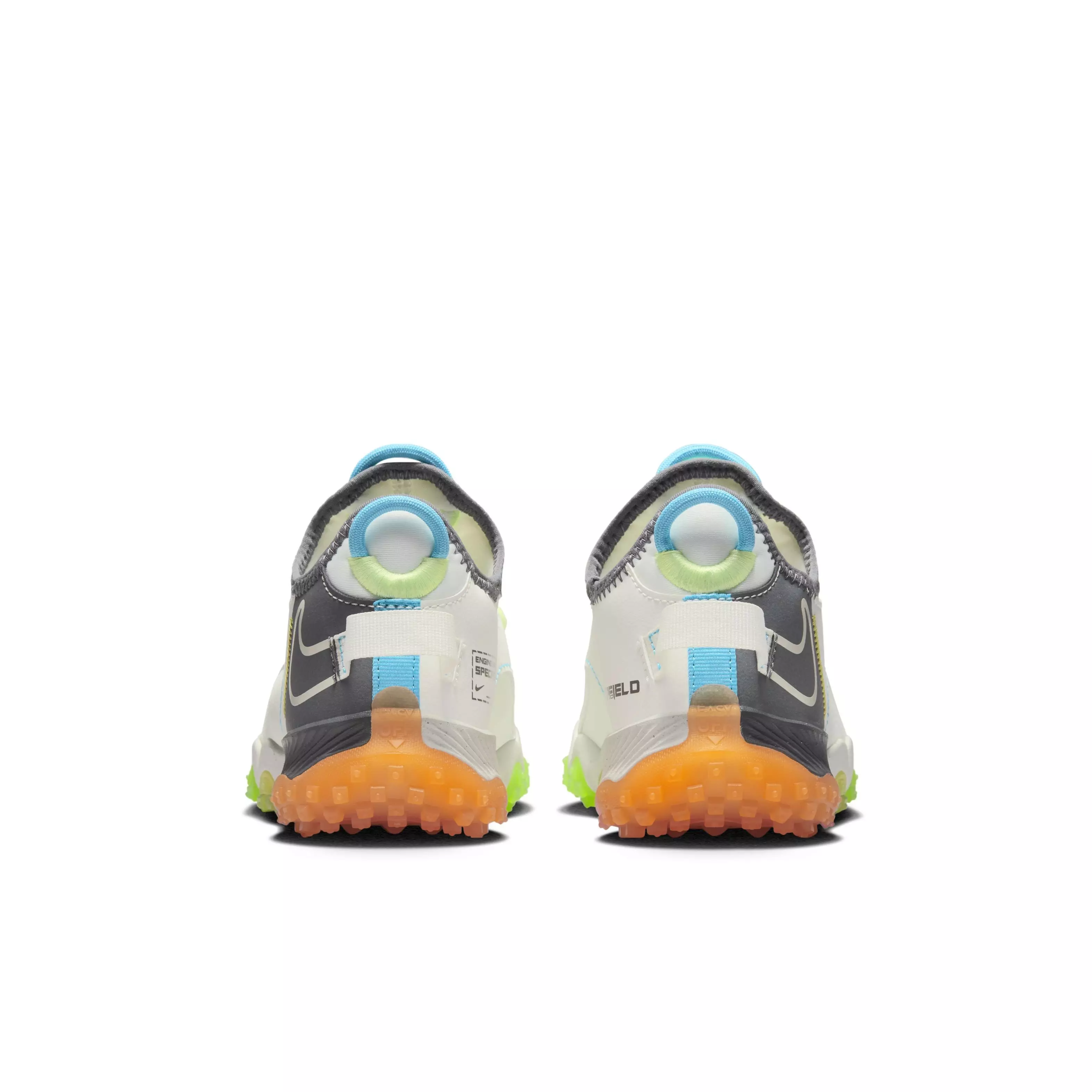 Nike Future Field "Sail/Sonic Yellow/Hyper Pink/Dark Grey" Boys' Football Cleat - SAIL/YELLOW/PINK/DK GREY