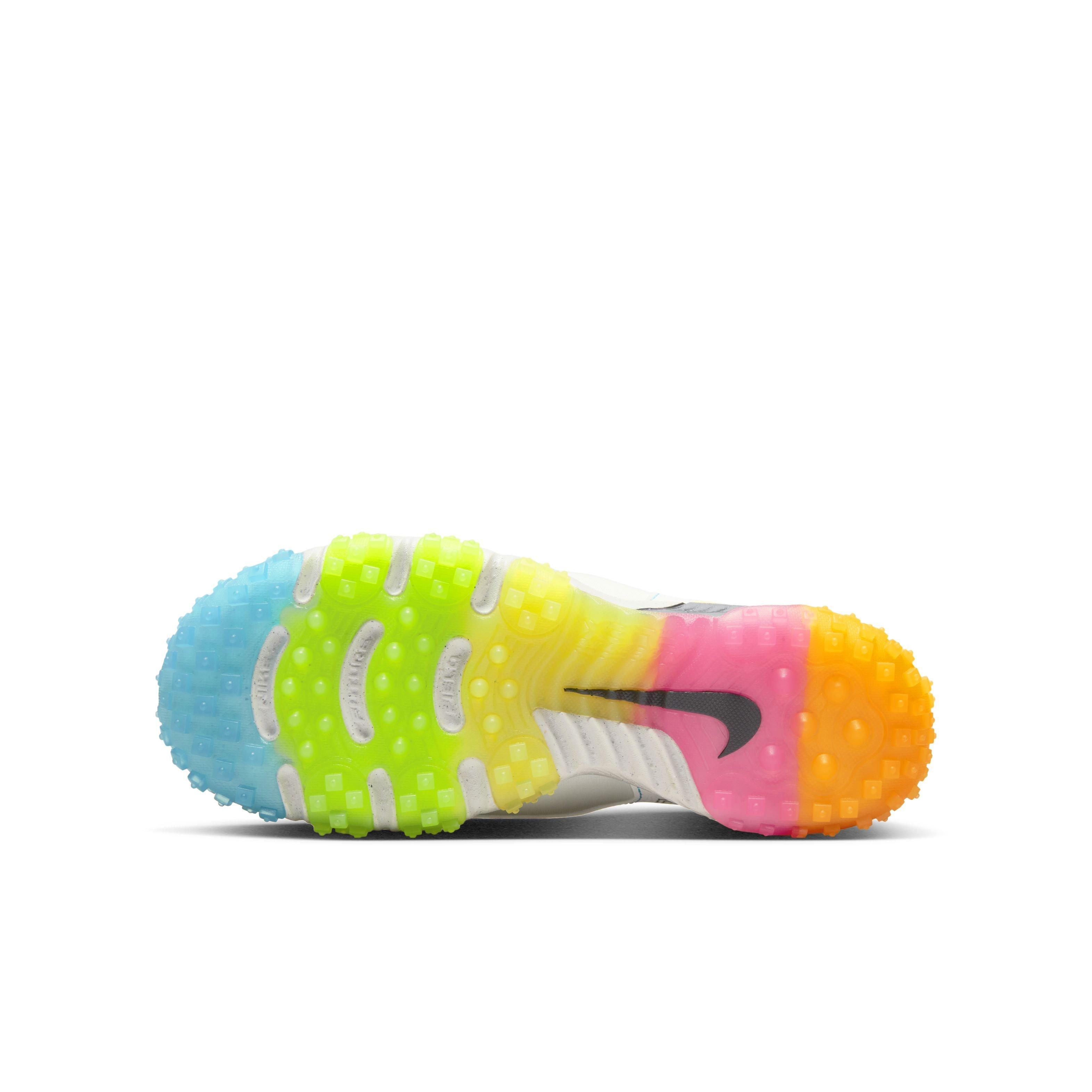 Nike Future Field "Sail/Sonic Yellow/Hyper Pink/Dark Grey" Preschool Boys' Football Cleat
