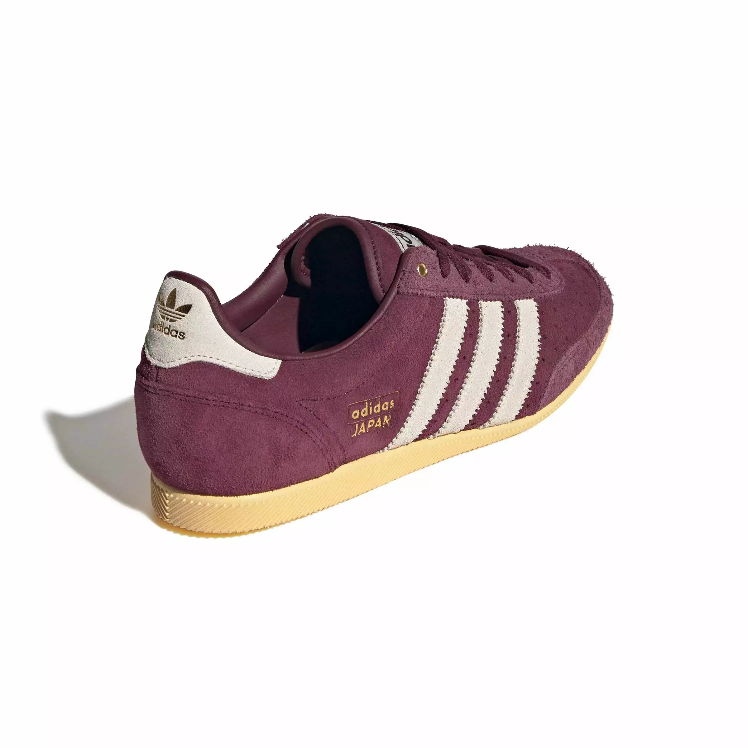 adidas Originals Japan "Maroon/Cream White/Gold Metallic" Women's Shoe - MAROON/CREAM/GOLD