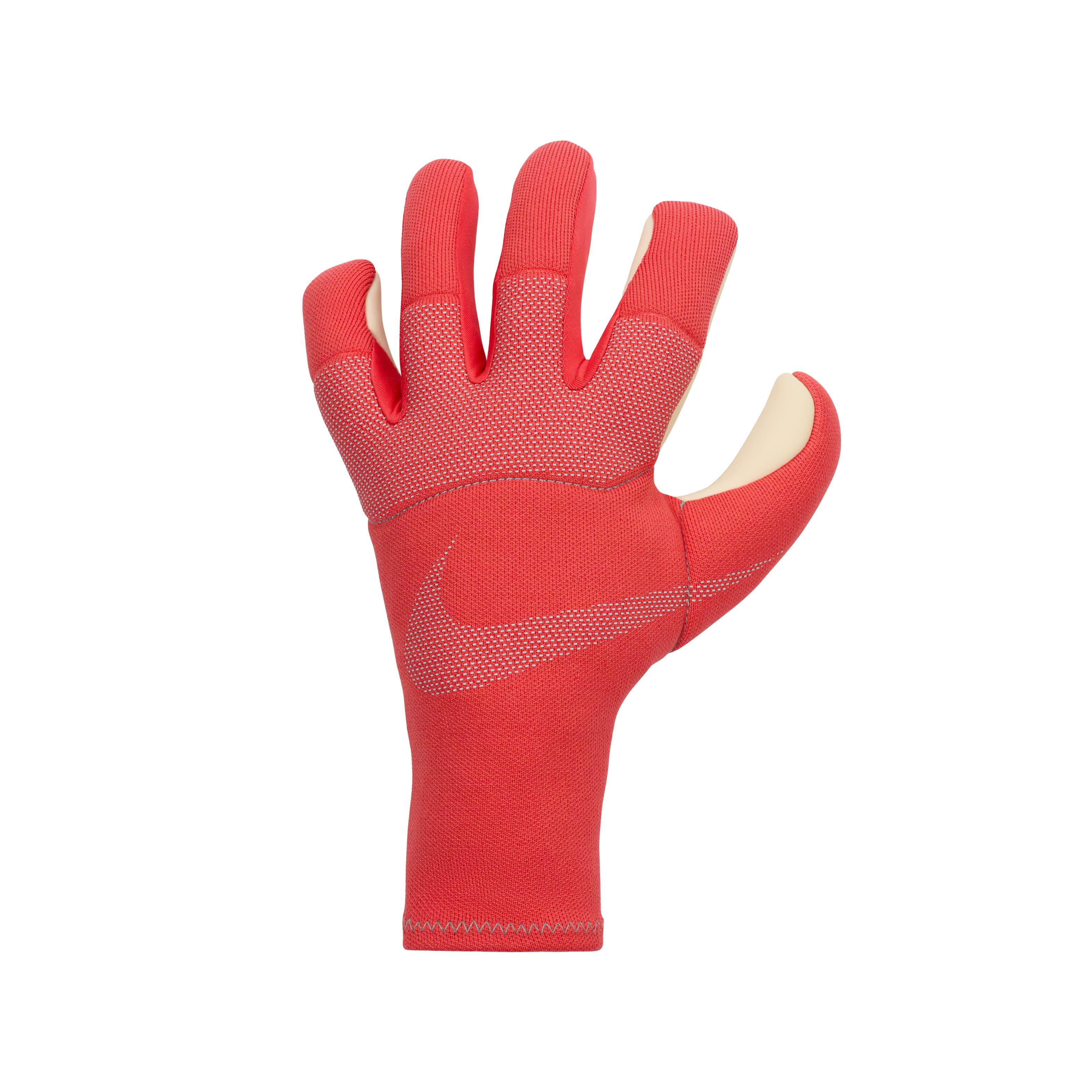 Nike Dynamic Fit Soccer Goalkeeper Gloves-Red​ - RED Thumbnail View 1