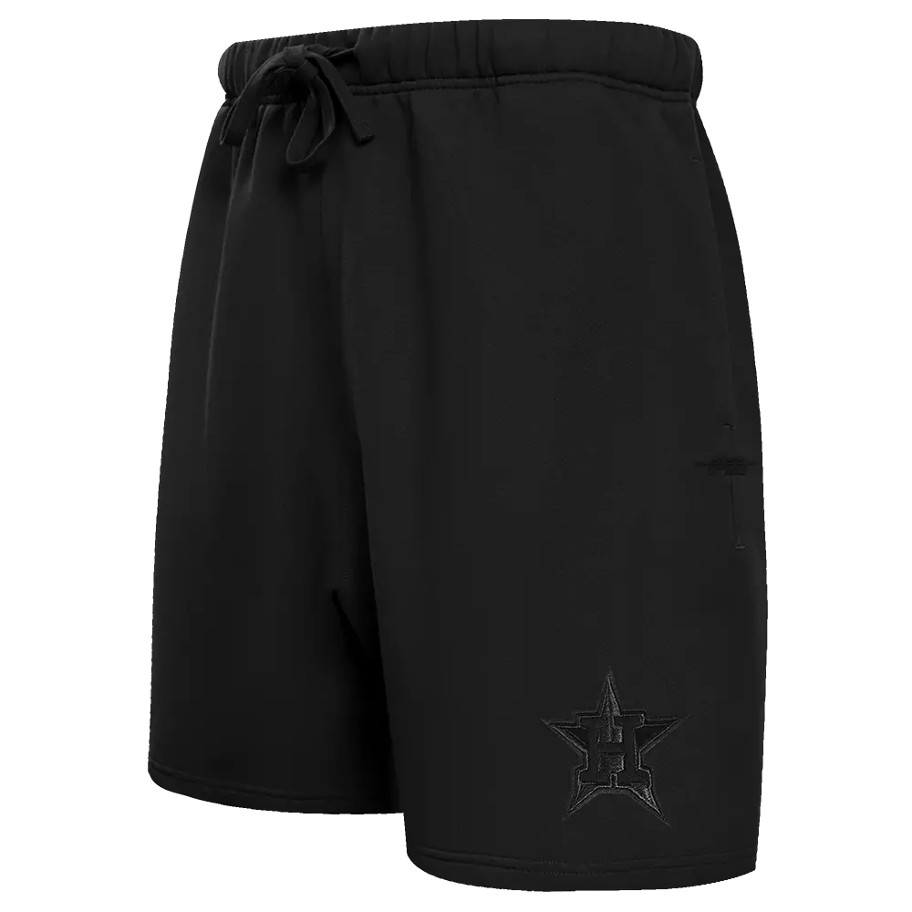 Pro Standard Men's MLB Houston Astros Neutral Short - Black - BLACK