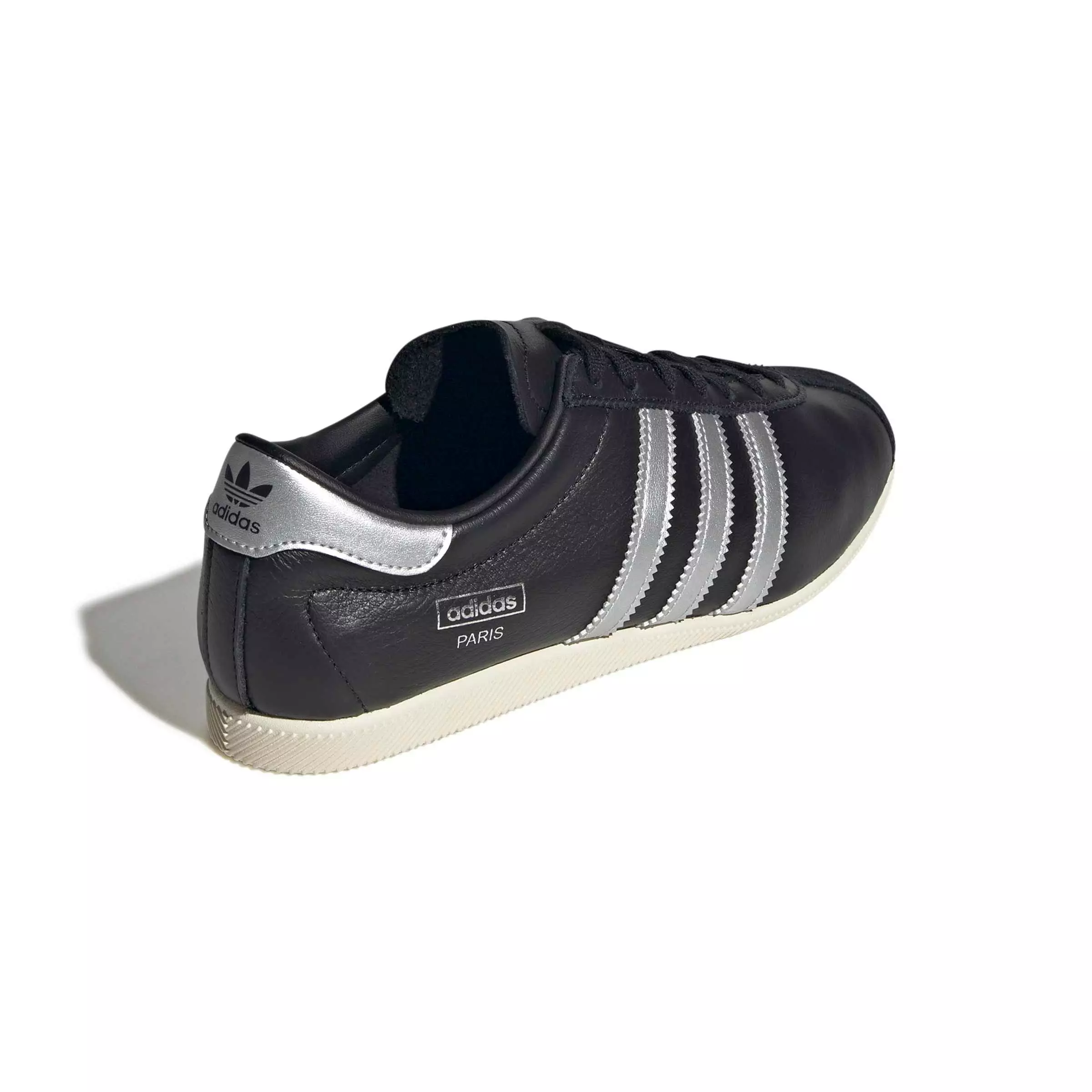 adidas Originals Paris "Core Black/Silver Metallic/Cream White" Women's Shoe - BLACK/SILVER/CREAM