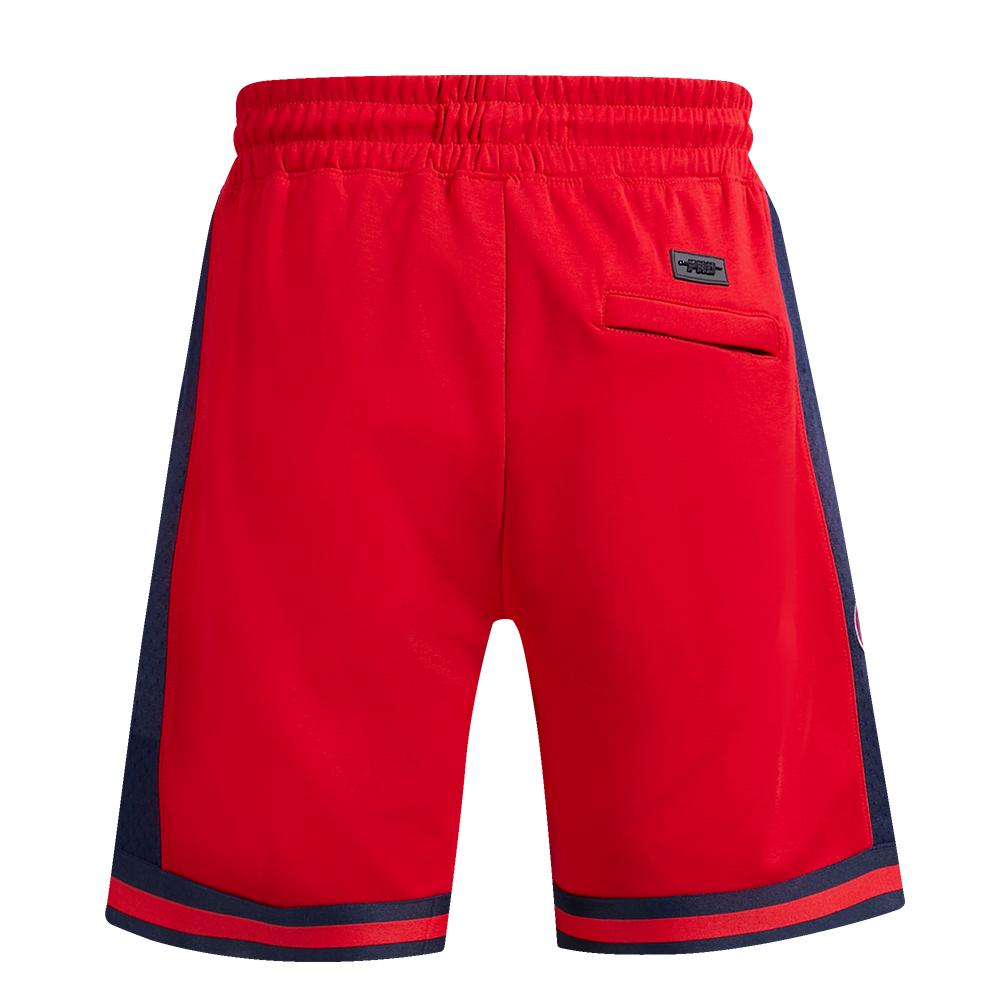 Pro Standard Men's MLB St. Louis Cardinals Script Tail Double Knit 2.0 Short - Red/Navy - RED/NAVY
