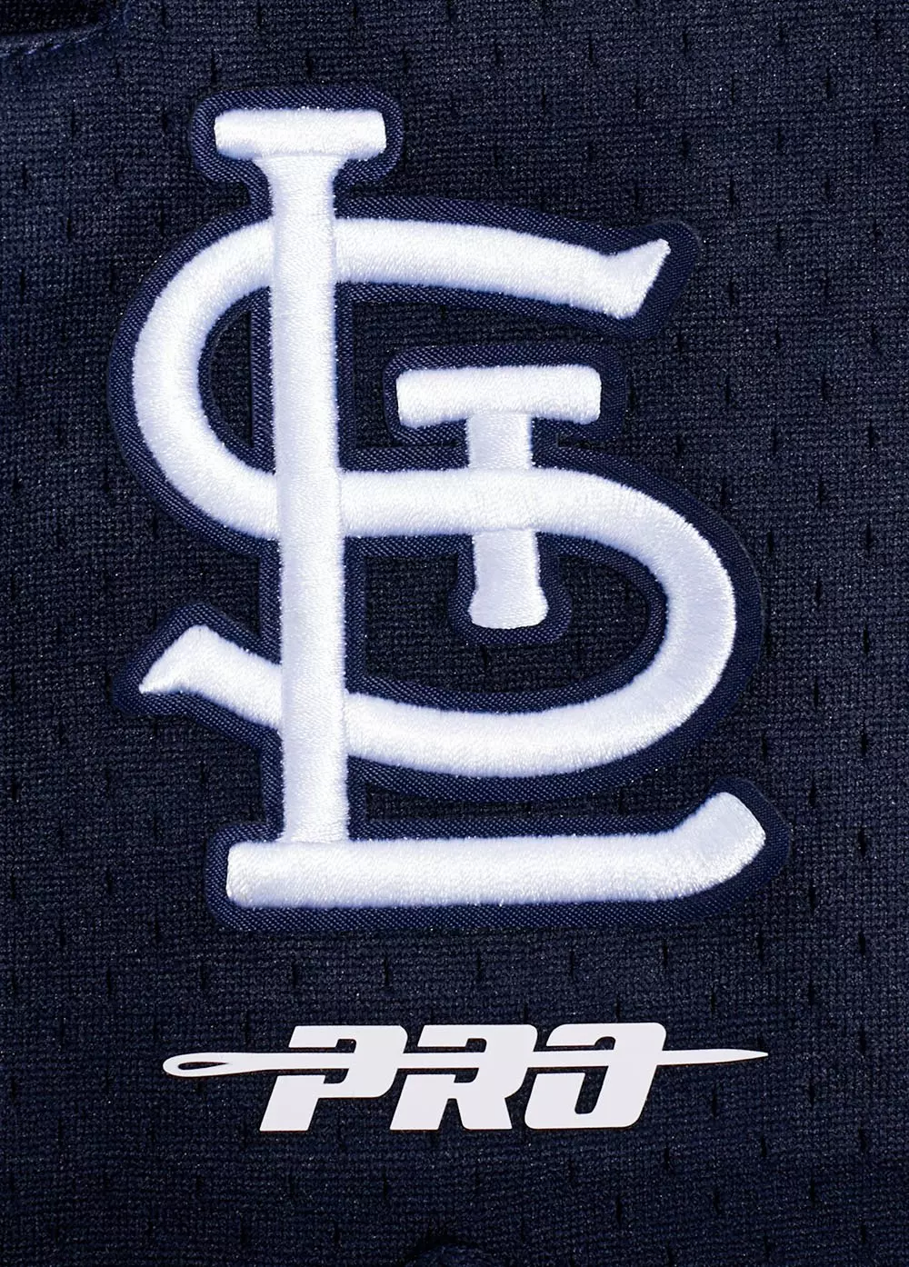 Pro Standard Men's MLB St. Louis Cardinals Script Tail Double Knit 2.0 Short - Red/Navy - RED/NAVY