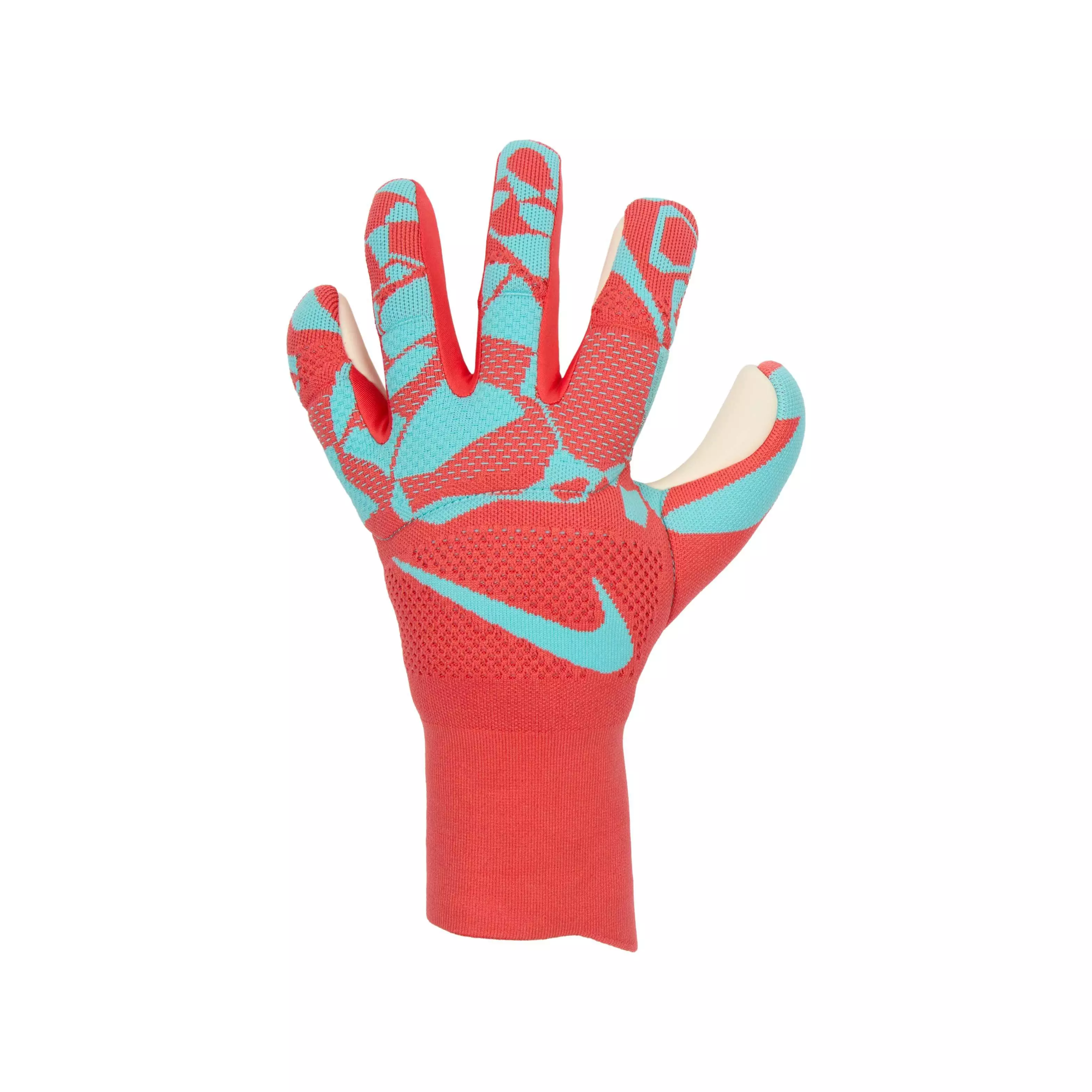 Nike Vapor Dynamic Soccer Goalkeeper Gloves-Ember Glow/Aurora Green/Aurora Green - EMBER/GREEN/GREEN