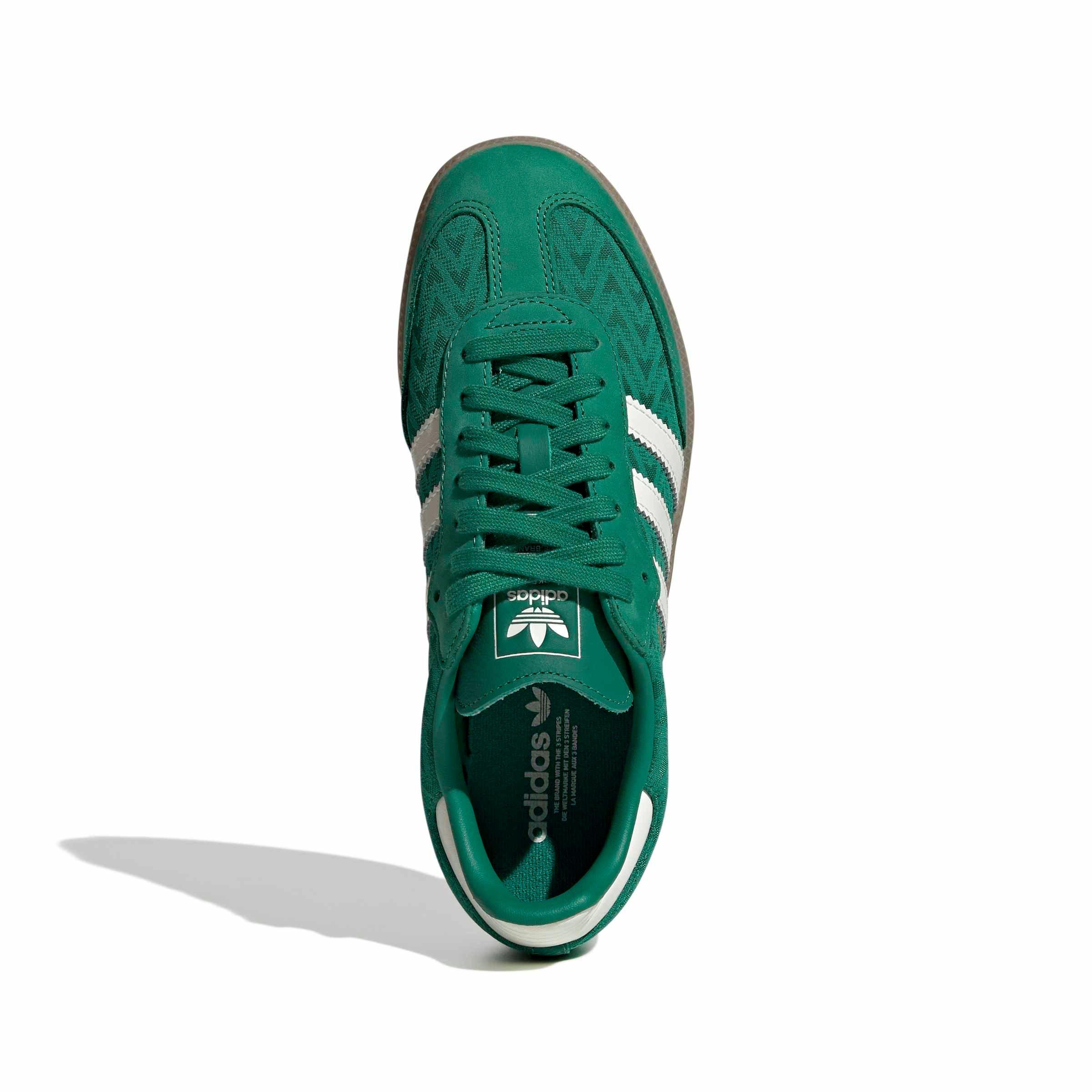 adidas Originals Samba OG "Bold Green/Off White/Gold Metallic" Women's Shoe - GREEN/OFF WHITE/GOLD Thumbnail View 5