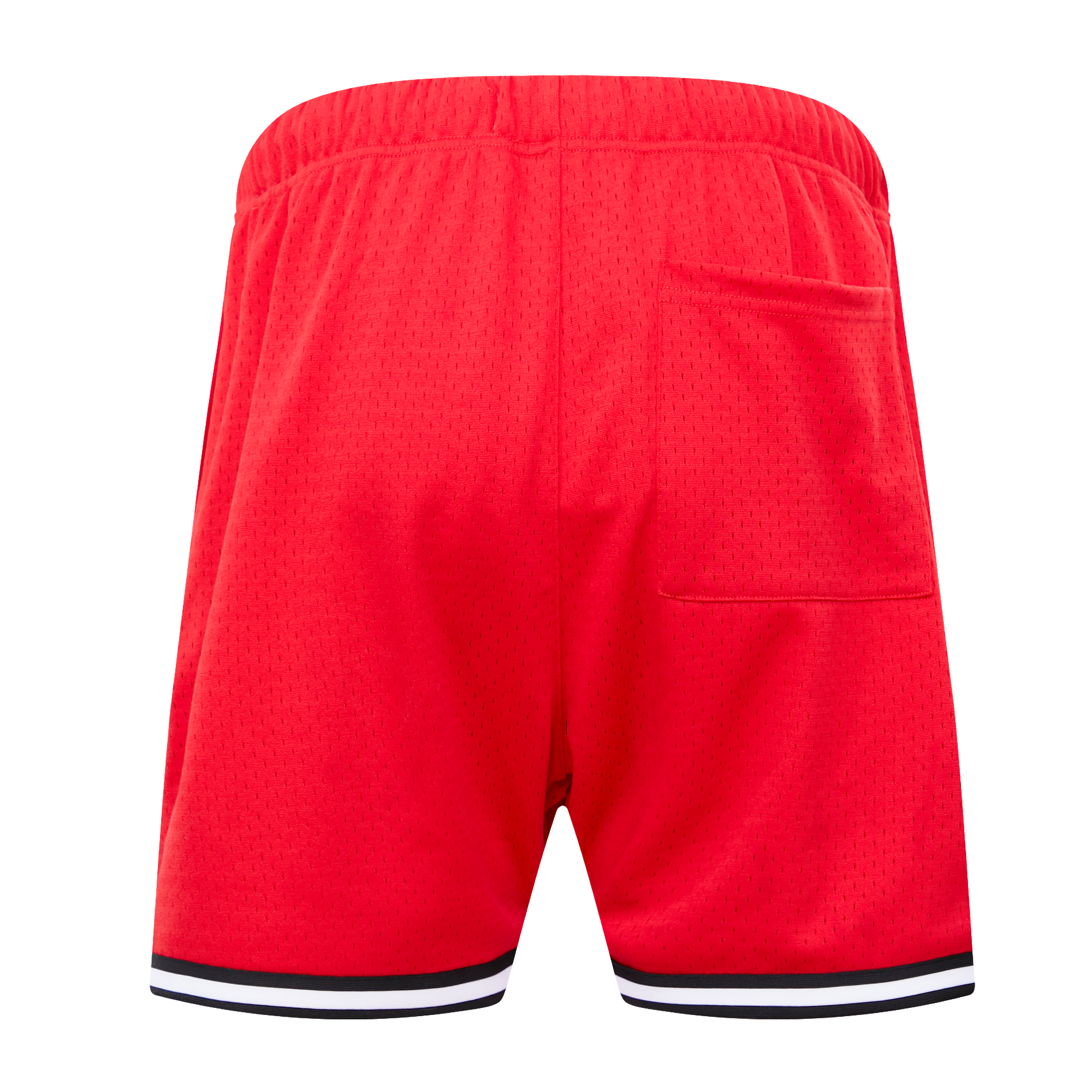 Pro Standard Men's MLB Cincinnati Red Mesh Short - Red/Black - RED/BLACK