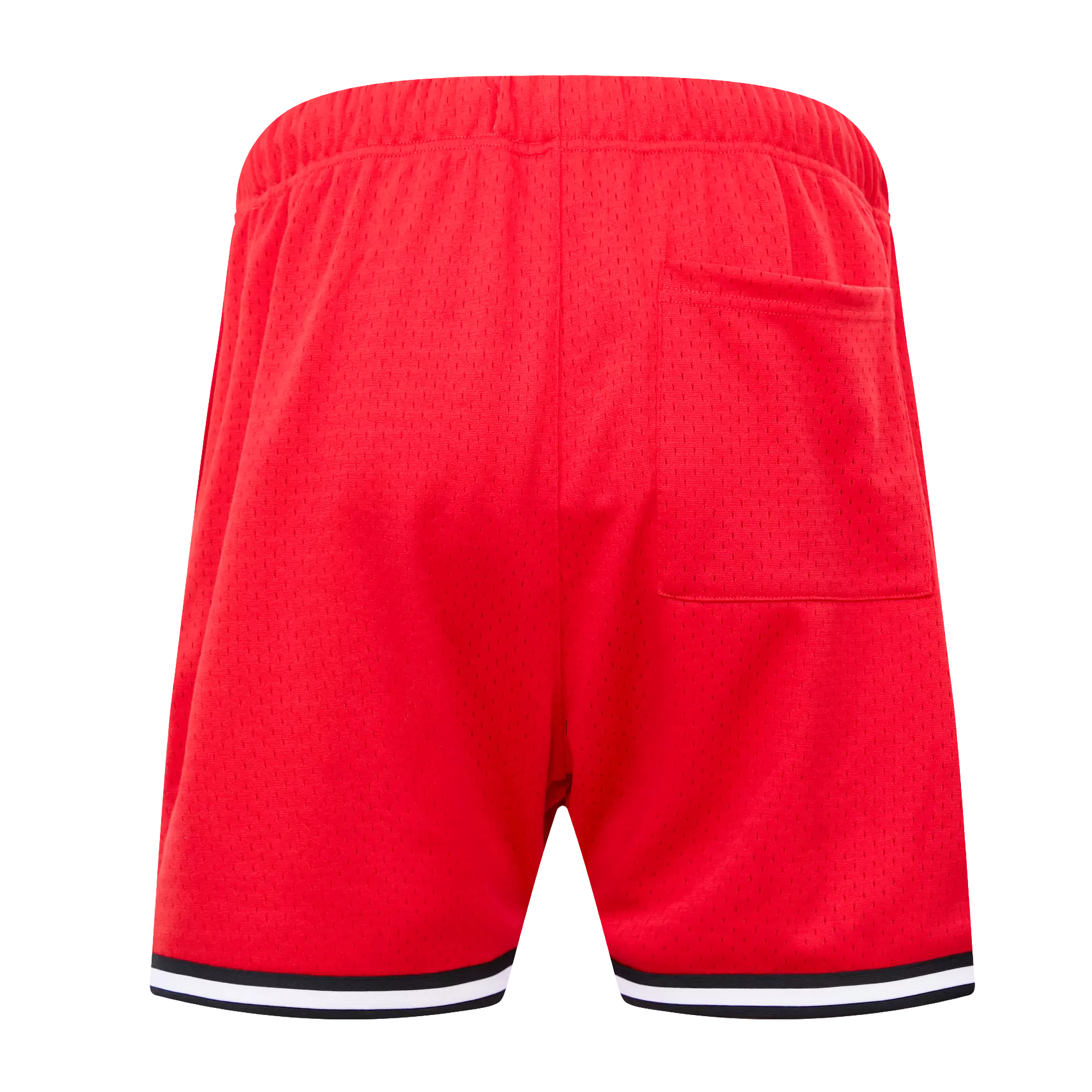 Pro Standard Men's MLB Cincinnati Red Mesh Short - Red/Black - RED/BLACK