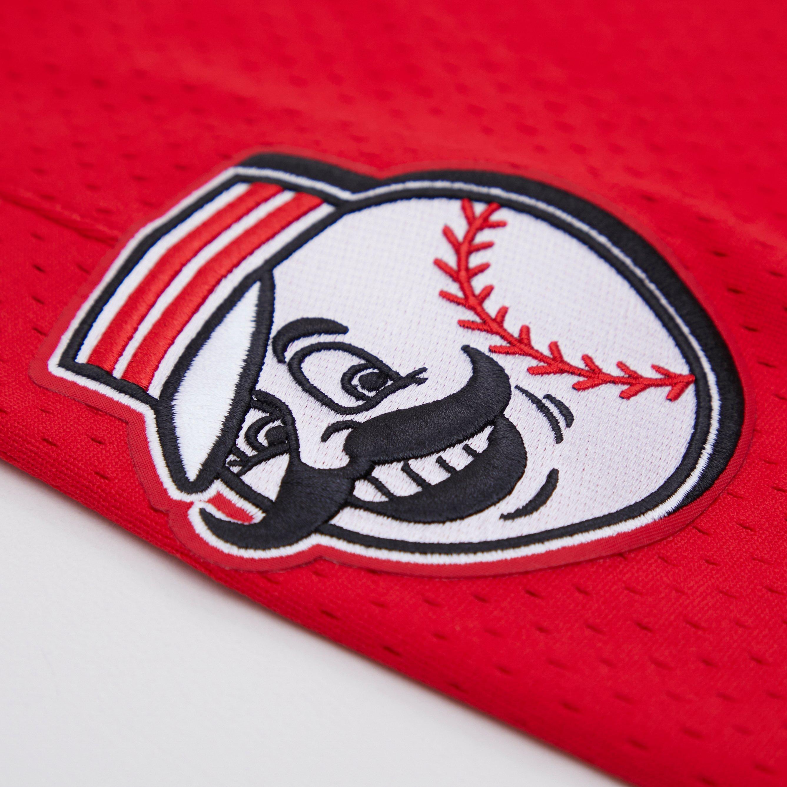 Pro Standard Men's MLB Cincinnati Red Mesh Short - Red/Black - RED/BLACK